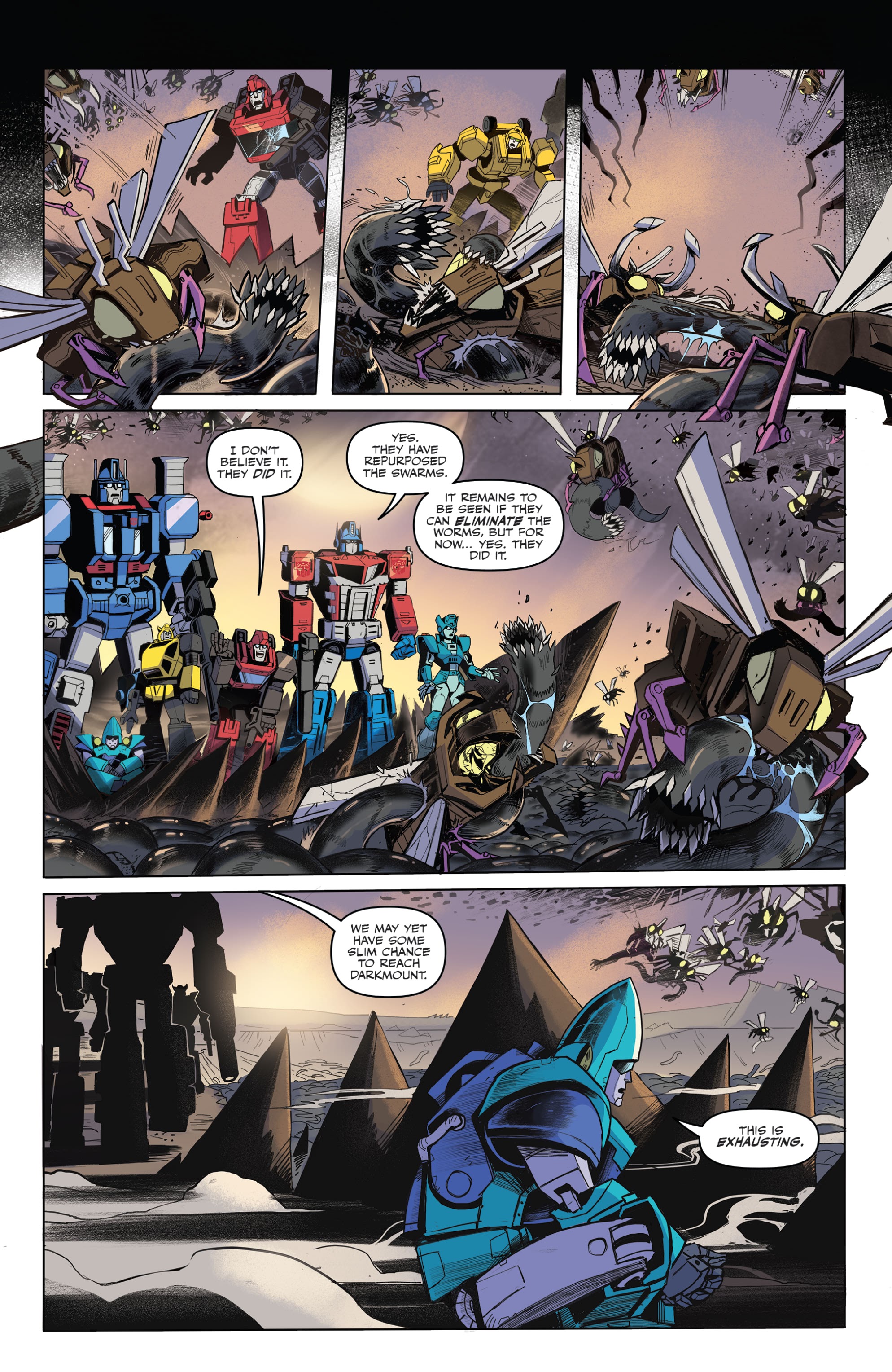 Read online Transformers (2019) comic -  Issue #43 - 32