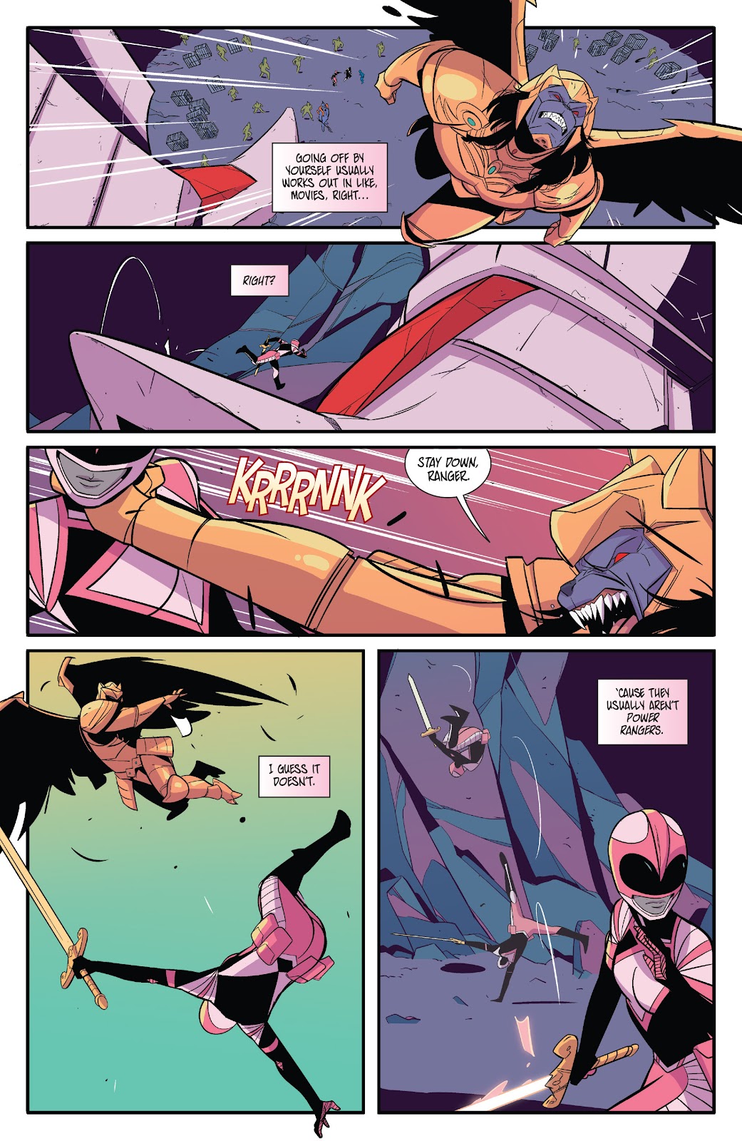 Mighty Morphin Power Rangers: Pink issue 3 - Page 12