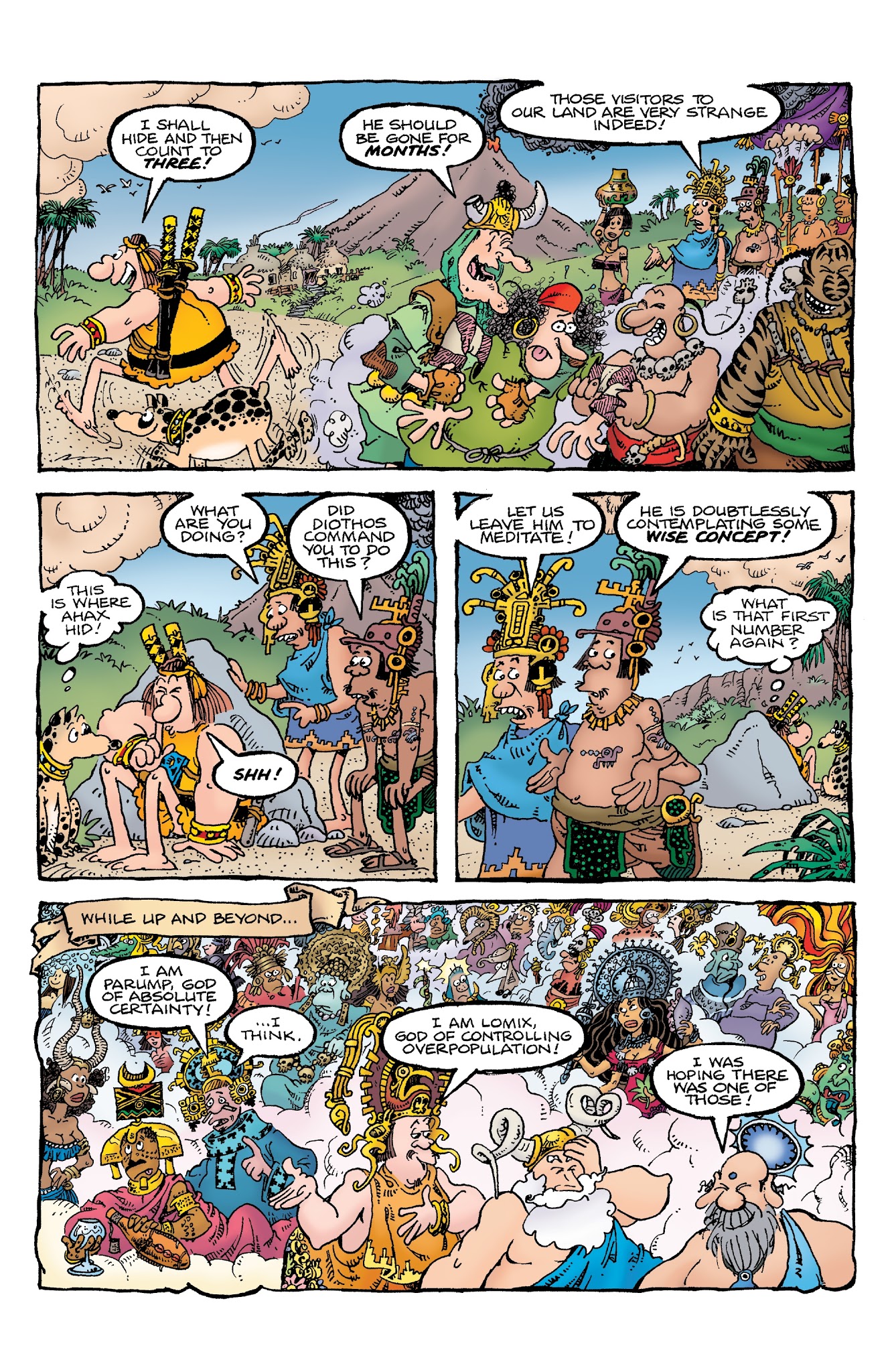 Read online Groo: Play of the Gods comic -  Issue #4 - 8