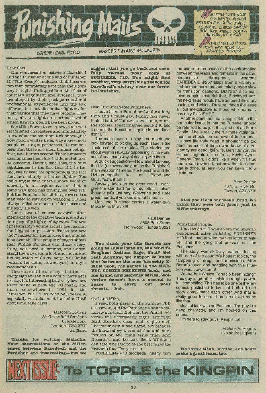 Read online The Punisher (1987) comic -  Issue #14 - Social Studies - 23