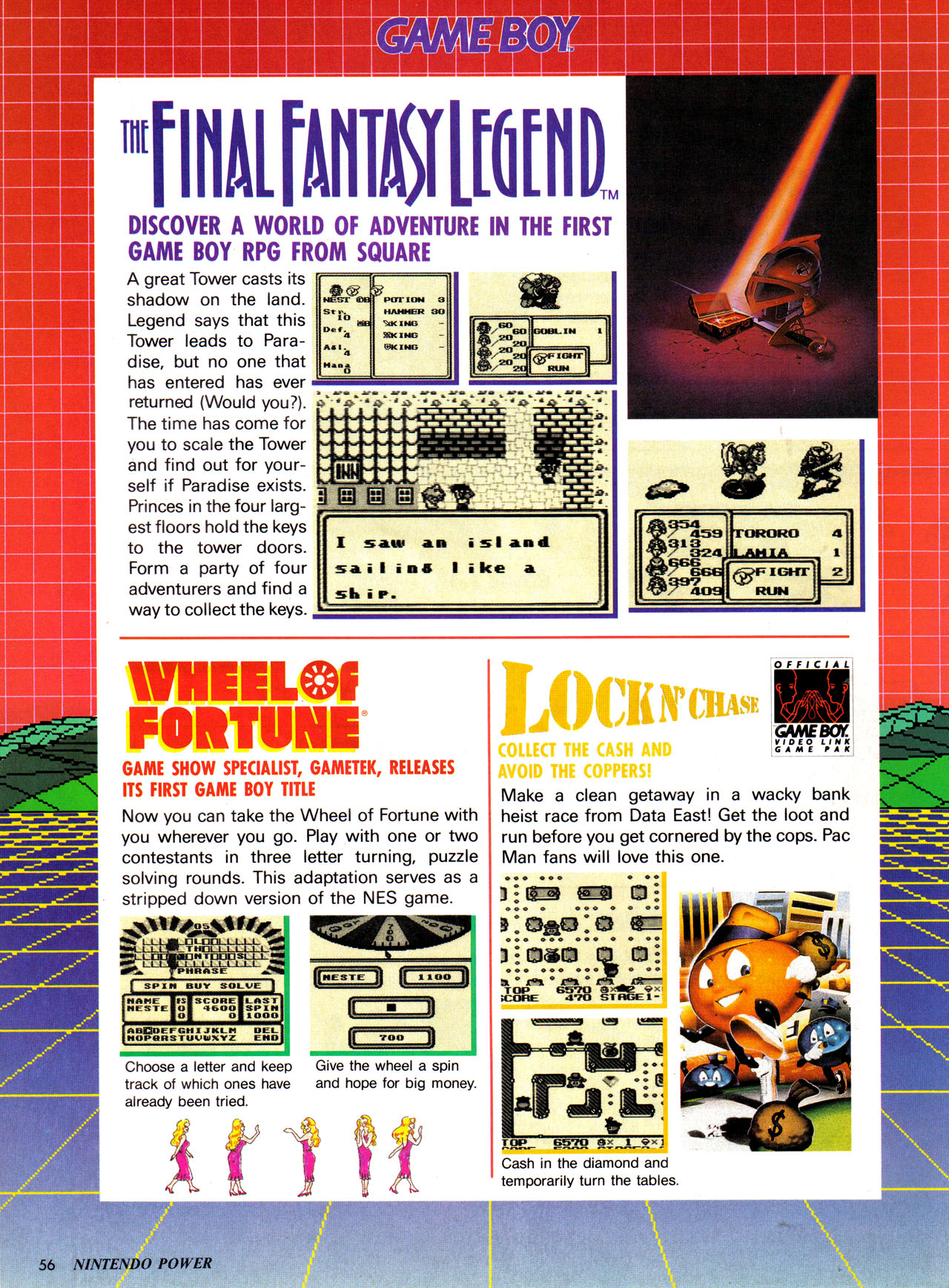 Read online Nintendo Power comic -  Issue #14 - 63