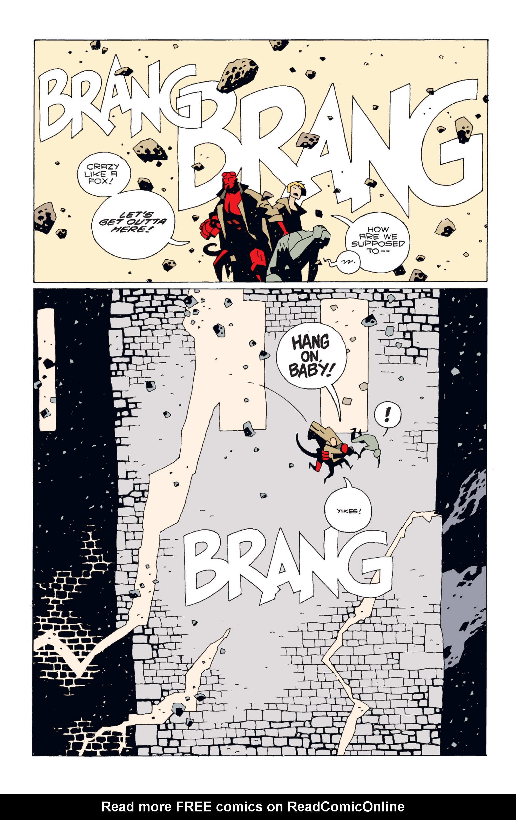 Read online Hellboy comic -  Issue #3 - 157