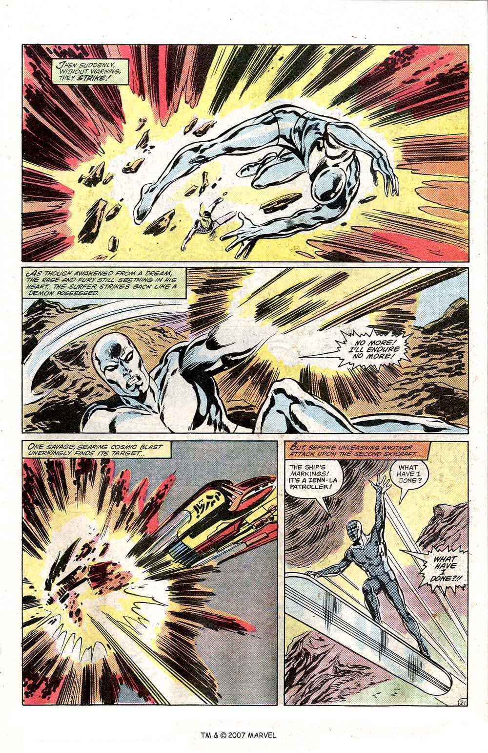 Read online Silver Surfer (1982) comic -  Issue # Full - 23