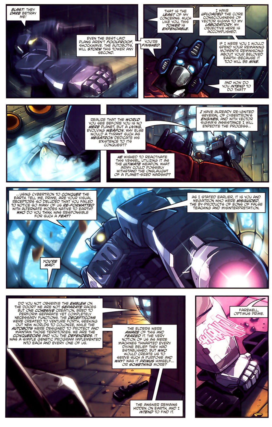 Read online Transformers: Generation 1 (2003) comic -  Issue #6 - 16