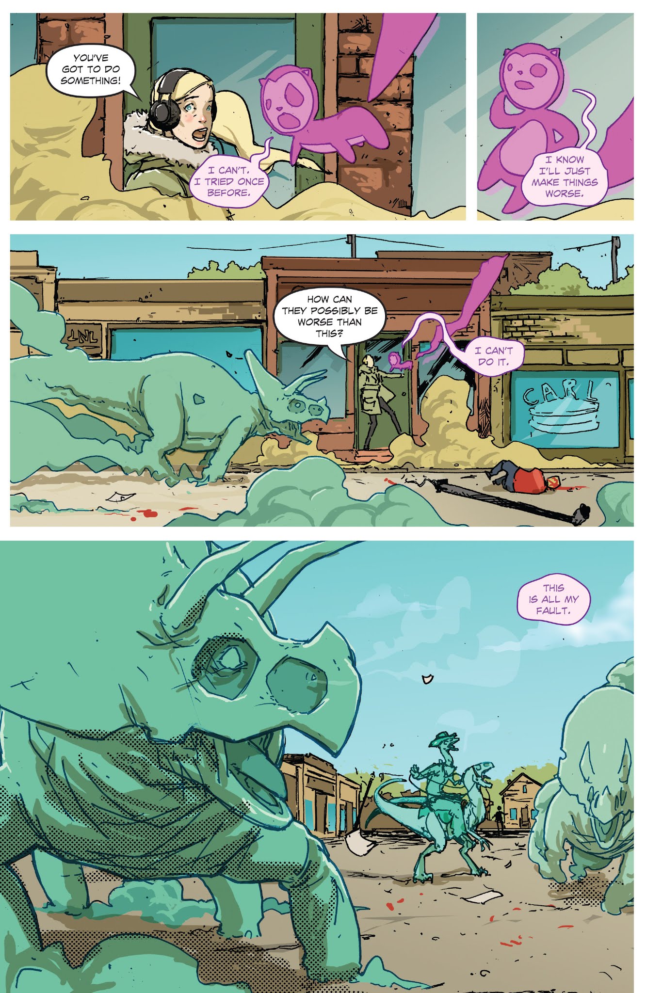 Read online Drumhellar comic -  Issue #4 - 14