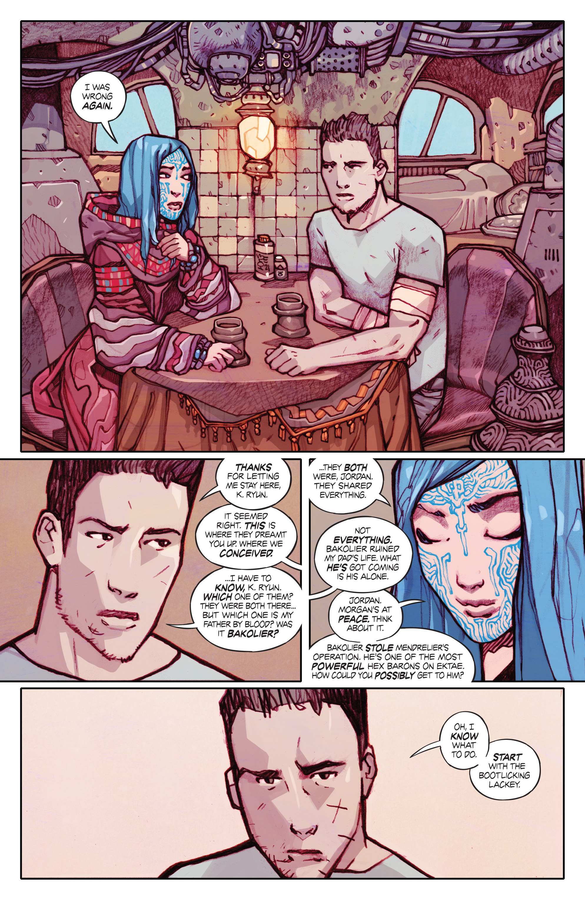 Read online Namesake comic -  Issue #3 - 11