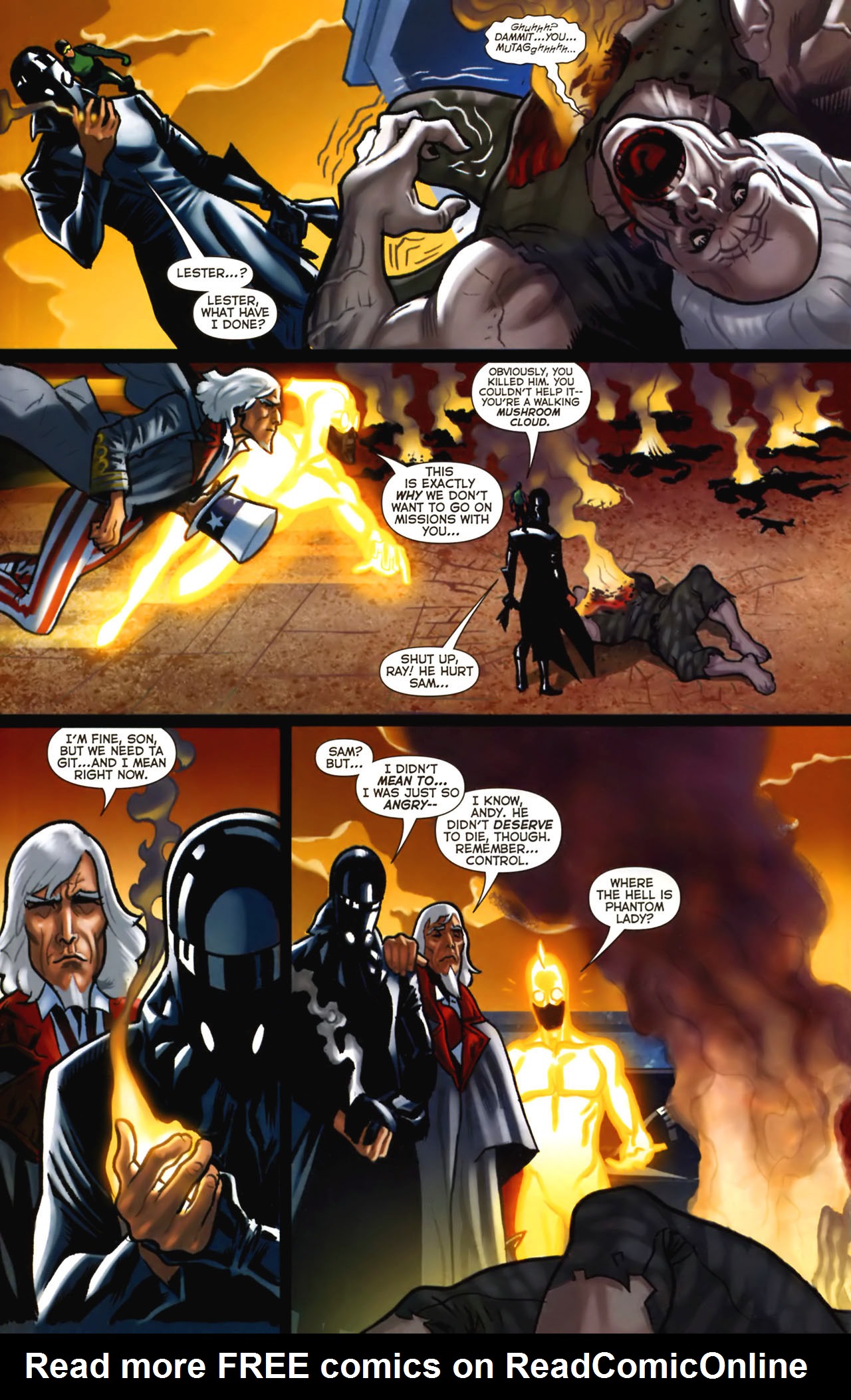 Read online Uncle Sam and the Freedom Fighters (2006) comic -  Issue #2 - 18