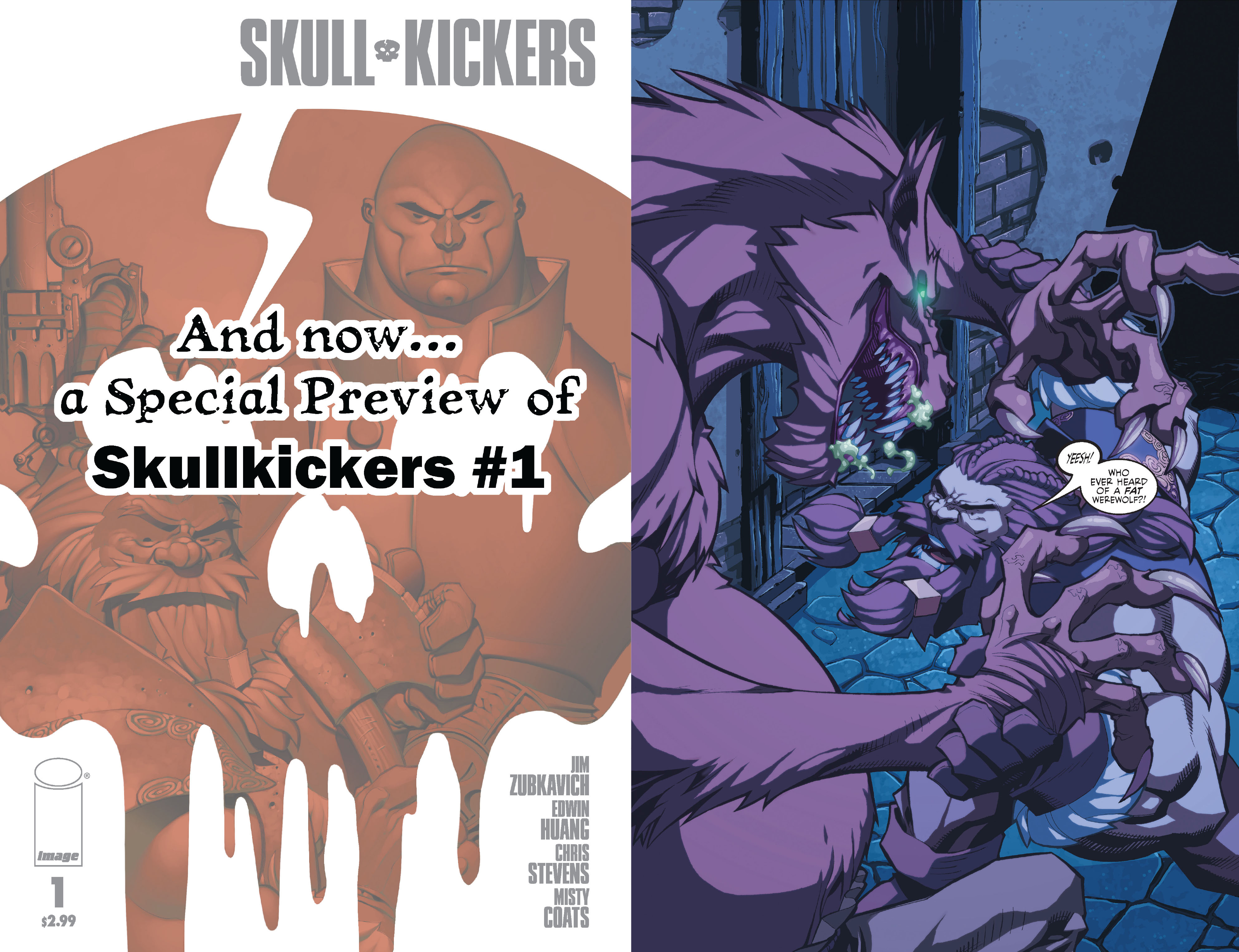 Read online Skullkickers comic -  Issue #0 - 14
