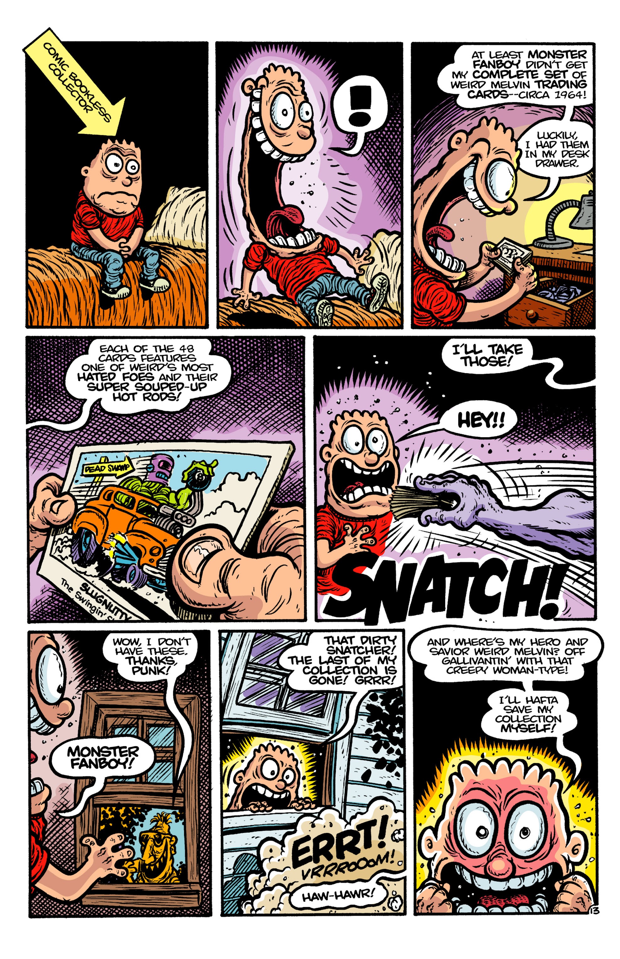 Read online Weird Melvin comic -  Issue #2 - 15