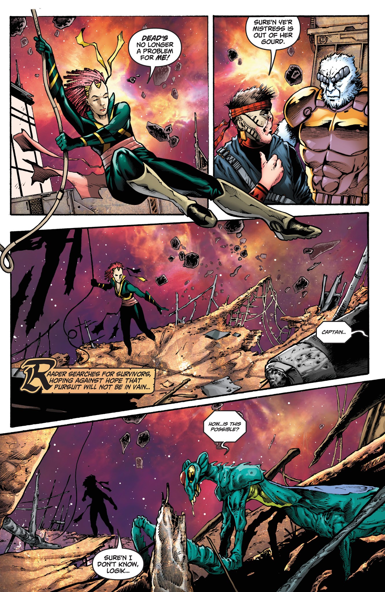 Read online Swashbucklers: The Saga Continues comic -  Issue #1 - 19