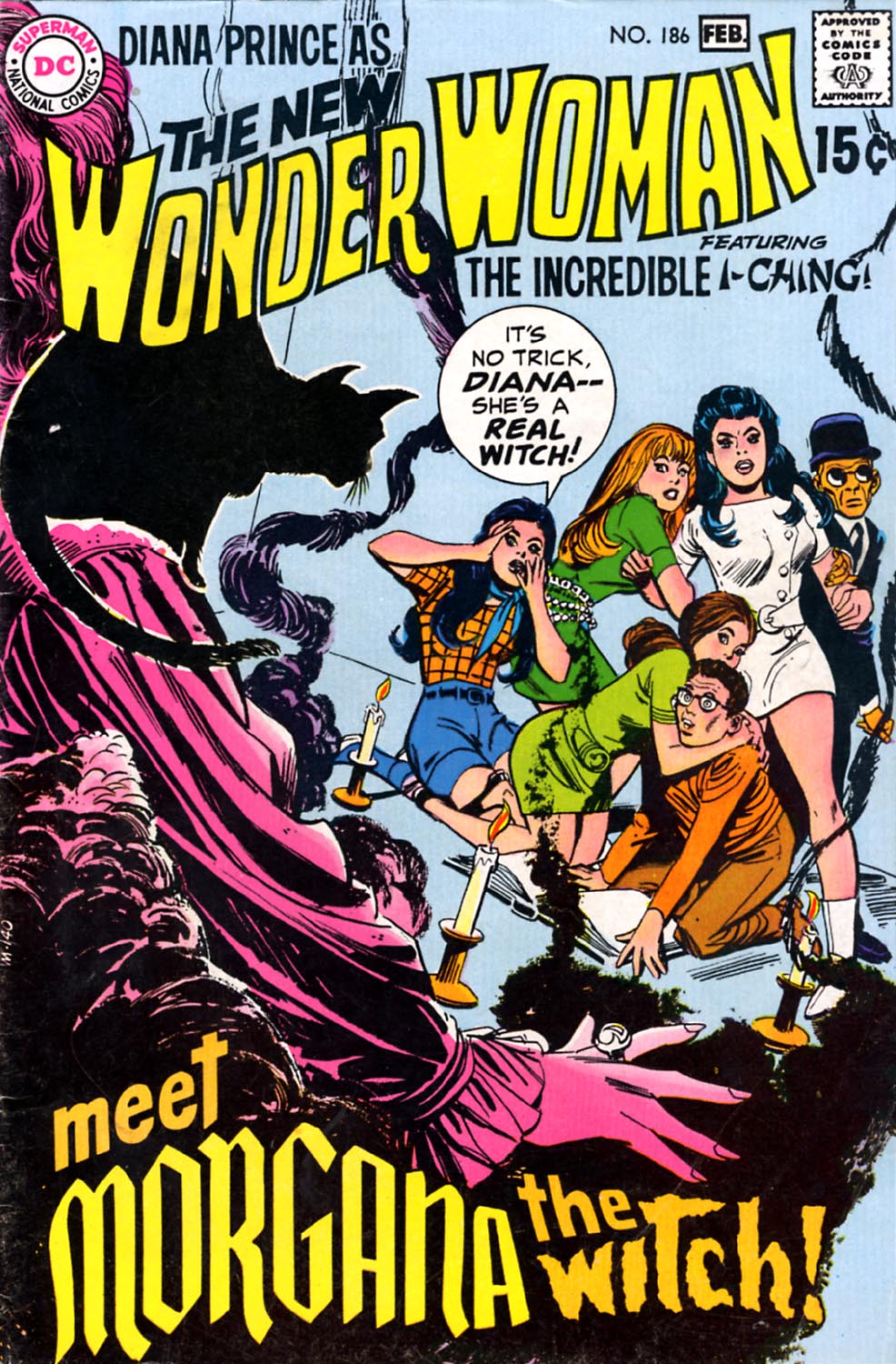 Read online Wonder Woman (1942) comic -  Issue #186 - 1