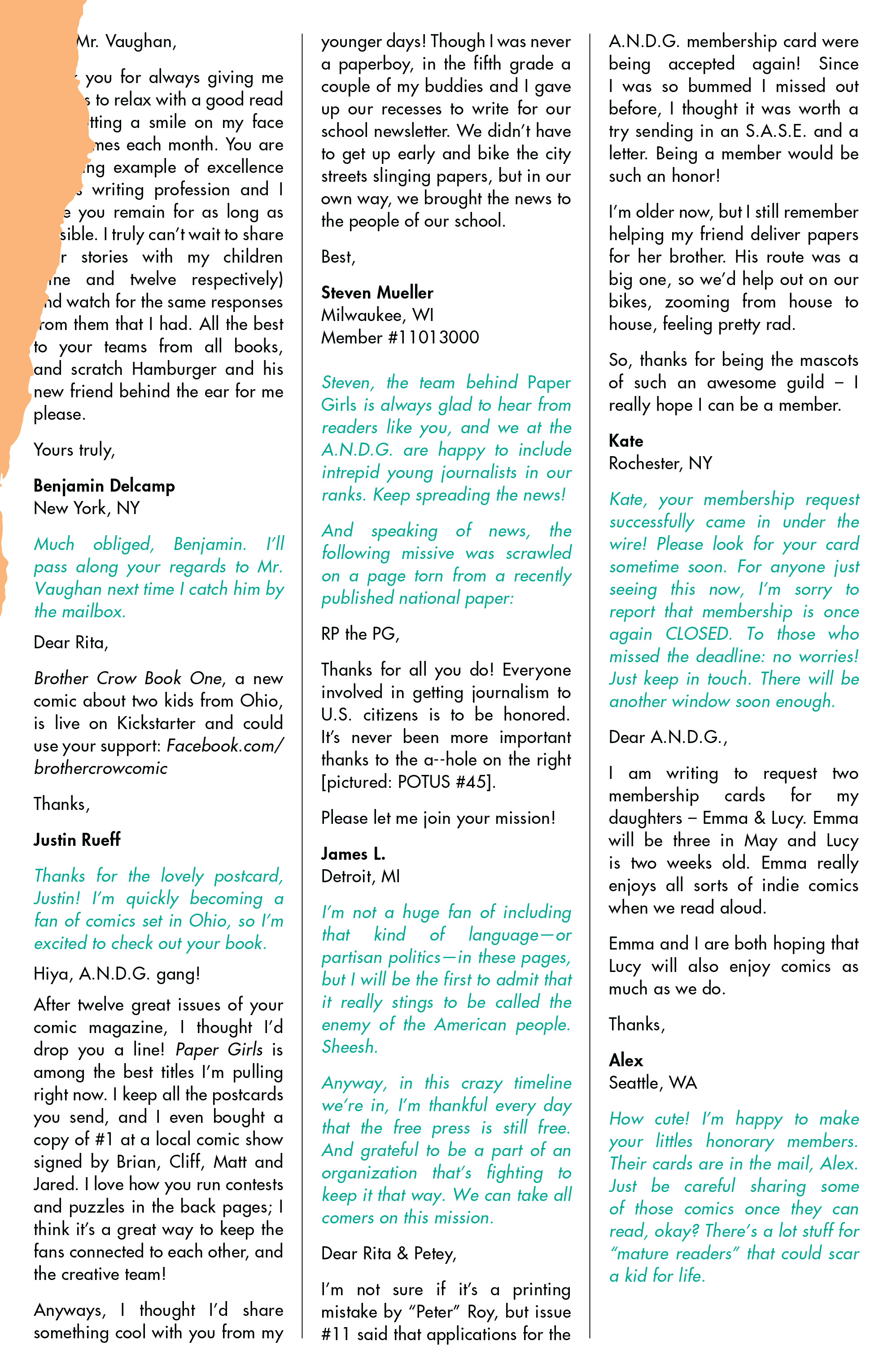 Read online Paper Girls comic -  Issue #15 - 30