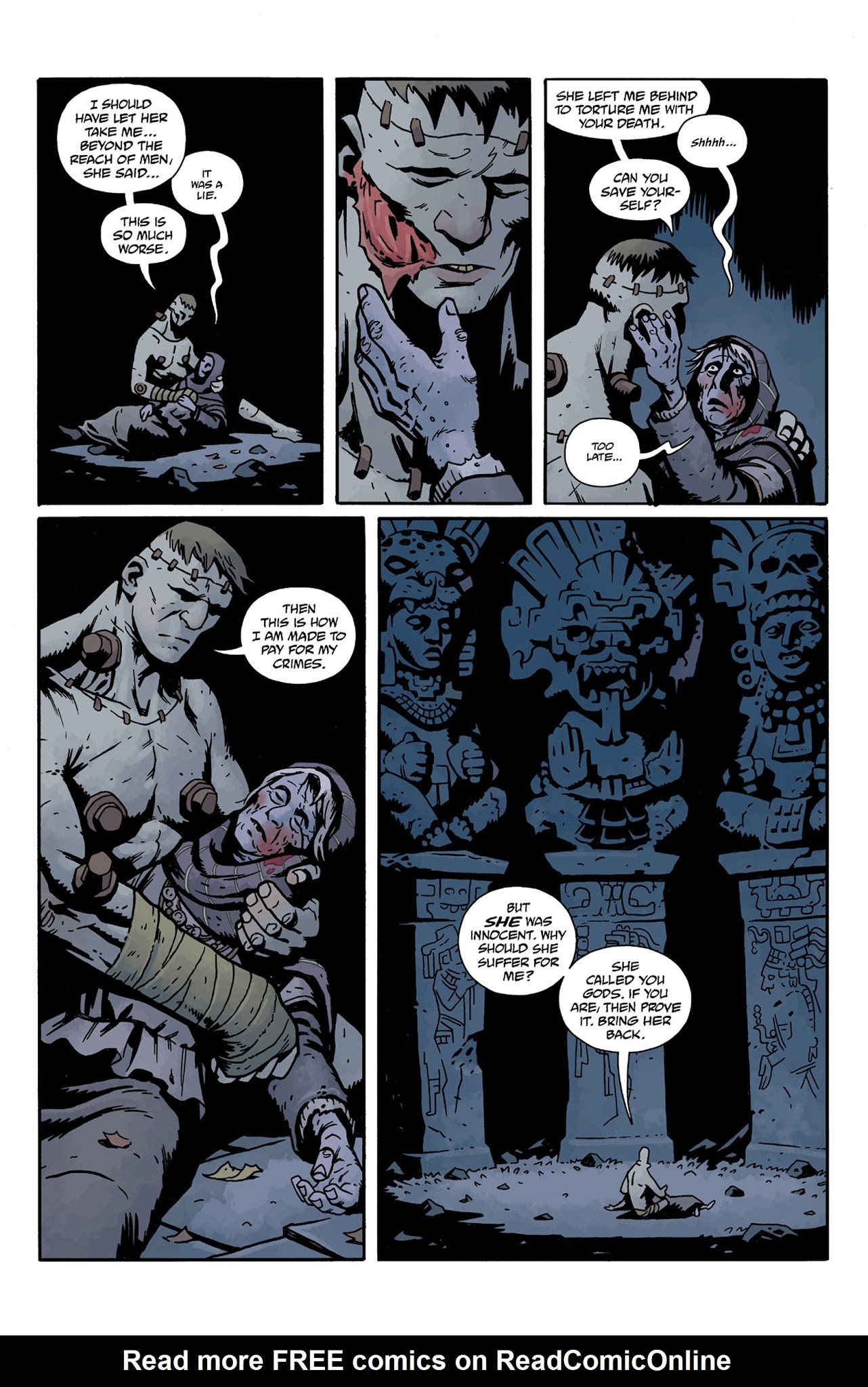 Read online Frankenstein Underground comic -  Issue #1 - 21