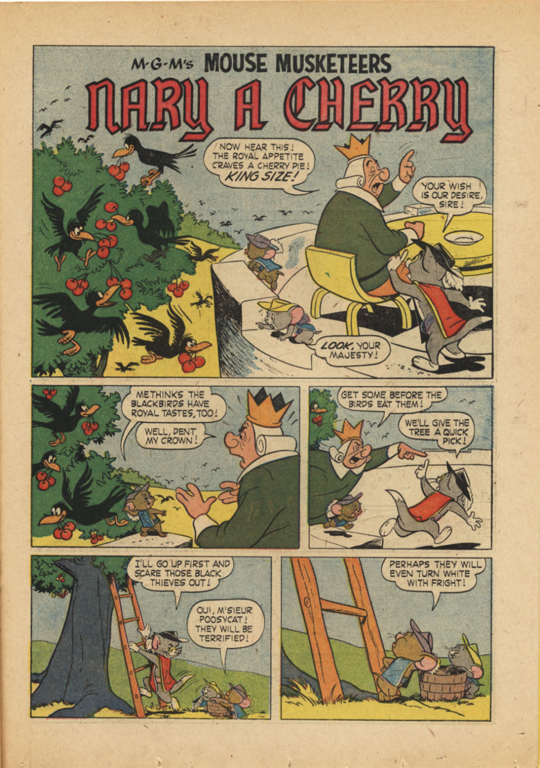 Read online M.G.M's The Mouse Musketeers comic -  Issue #21 - 23