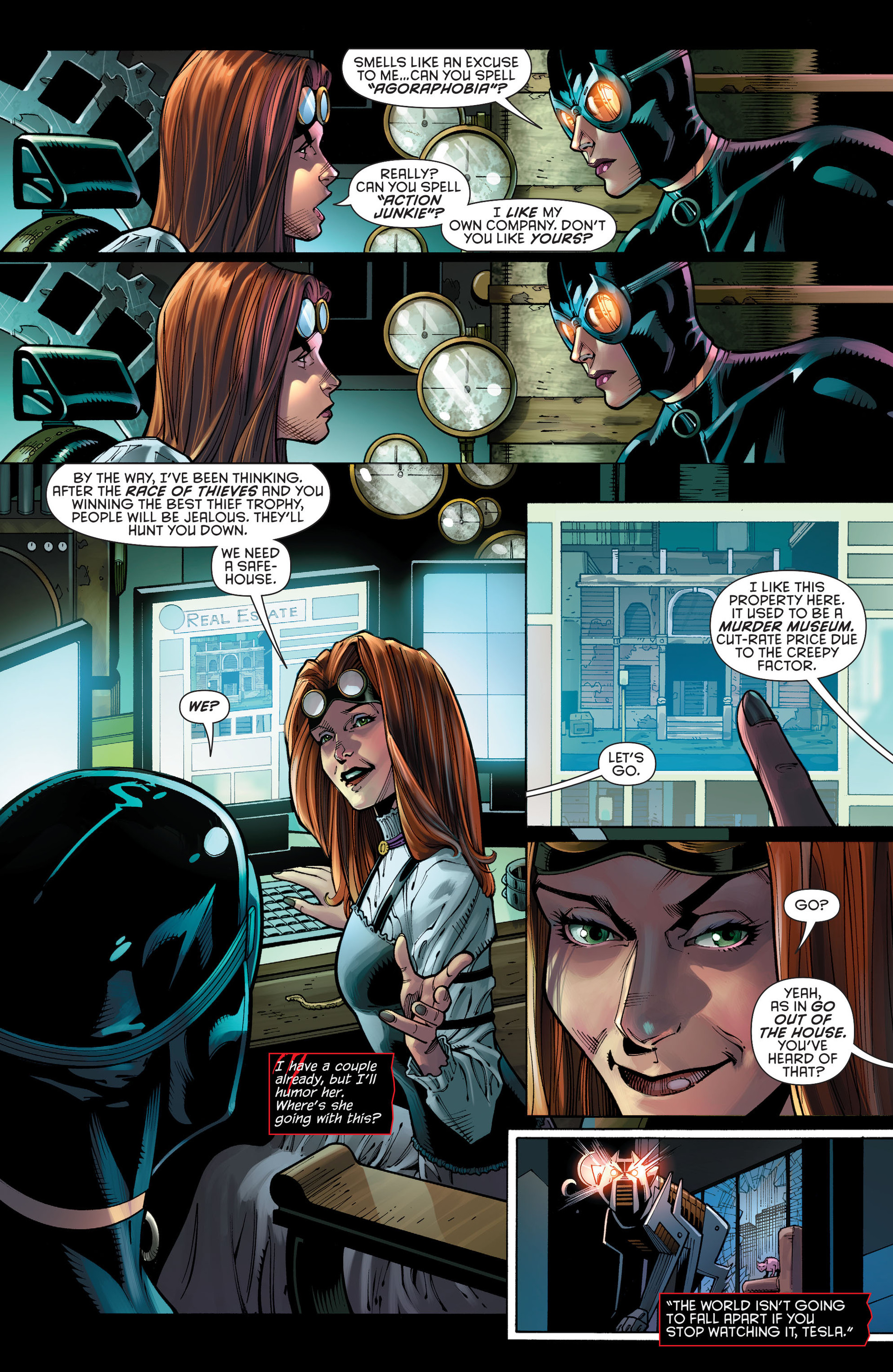 Read online Catwoman (2011) comic -  Issue #34 - 5