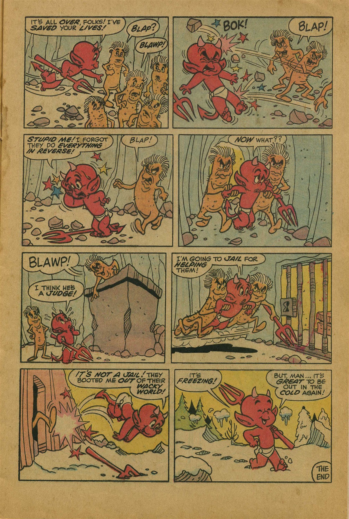 Read online Hot Stuff, the Little Devil comic -  Issue #102 - 9