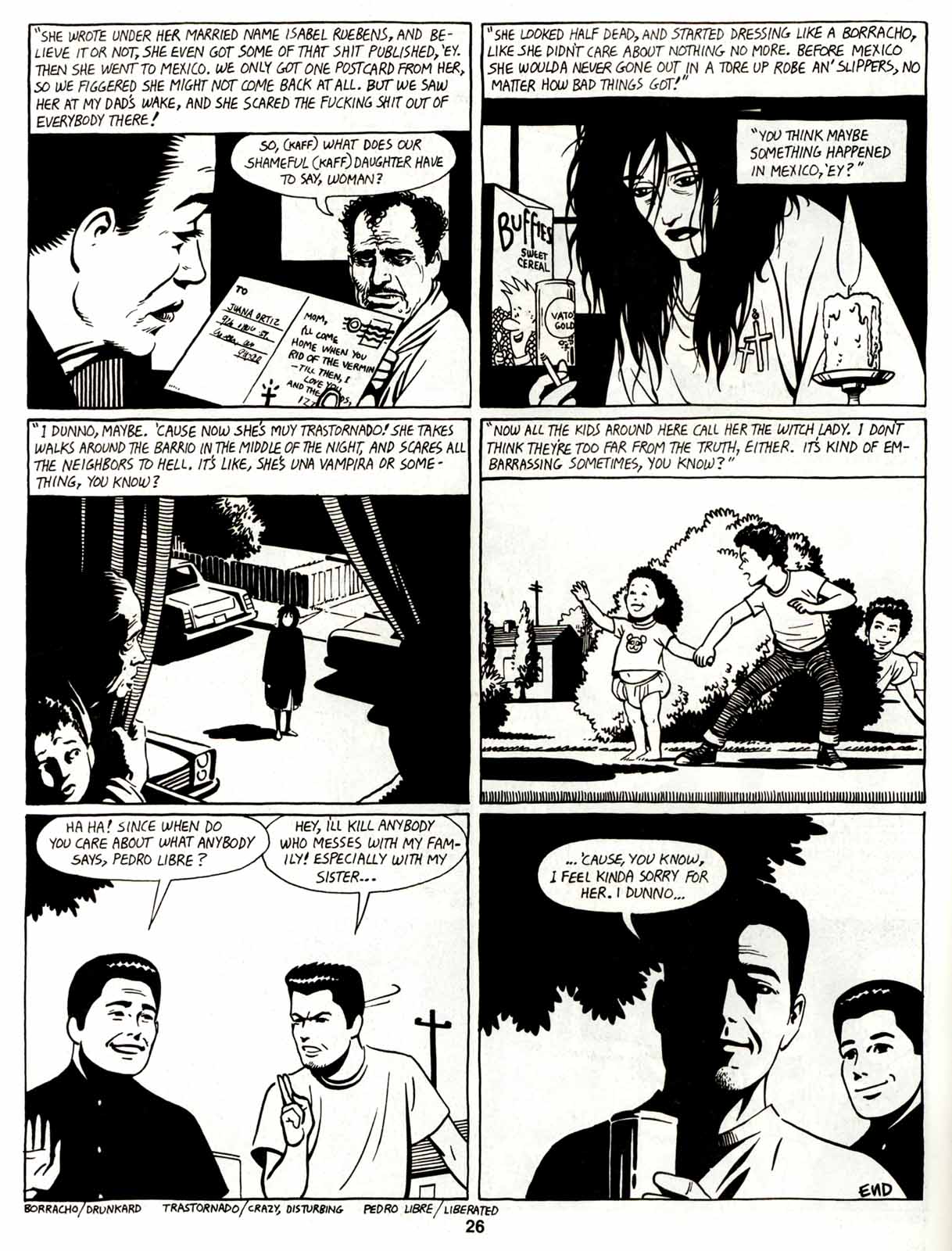 Read online Love and Rockets (1982) comic -  Issue #7 - 28