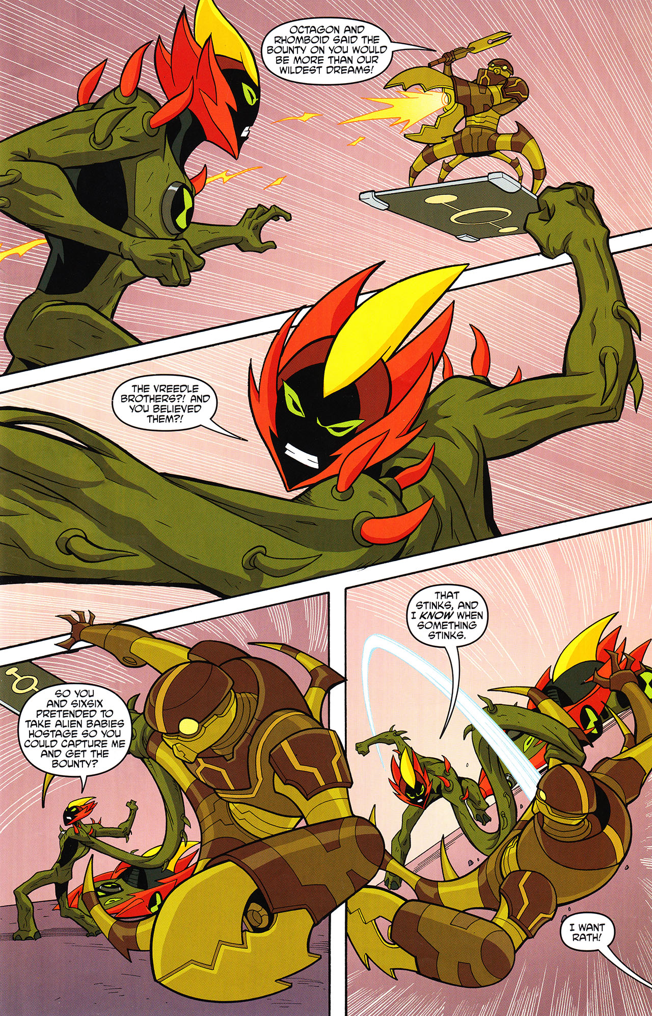 Read online Ben 10: Ultimate Alien comic -  Issue #1 - 5