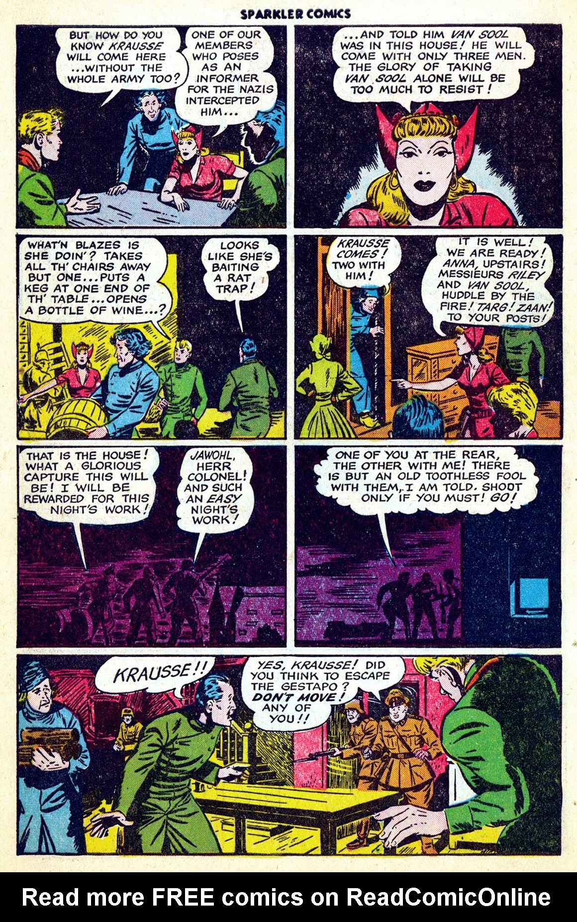 Read online Sparkler Comics comic -  Issue #33 - 41