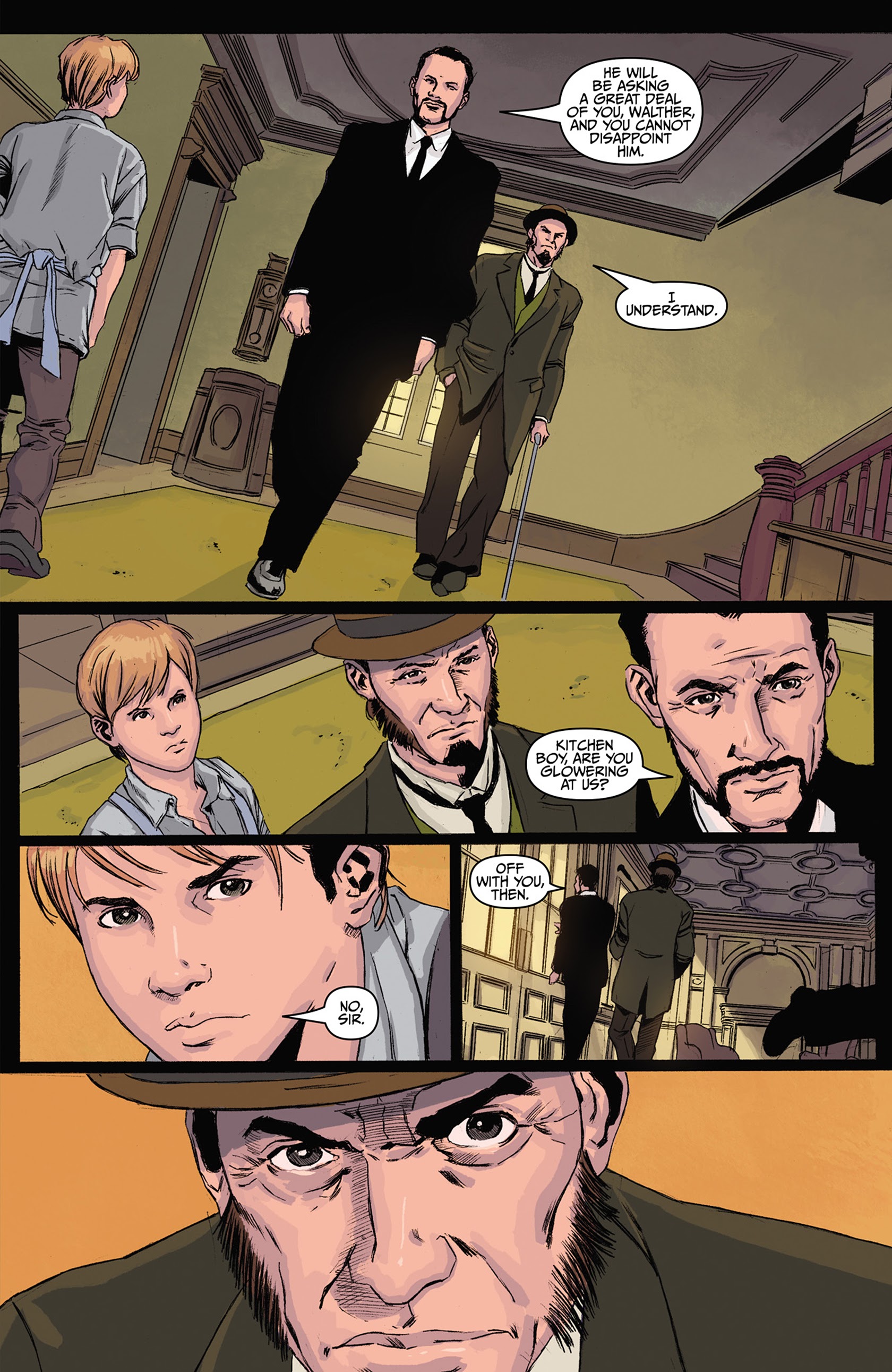 Read online Sherlock Holmes: Moriarty Lives comic -  Issue #4 - 9