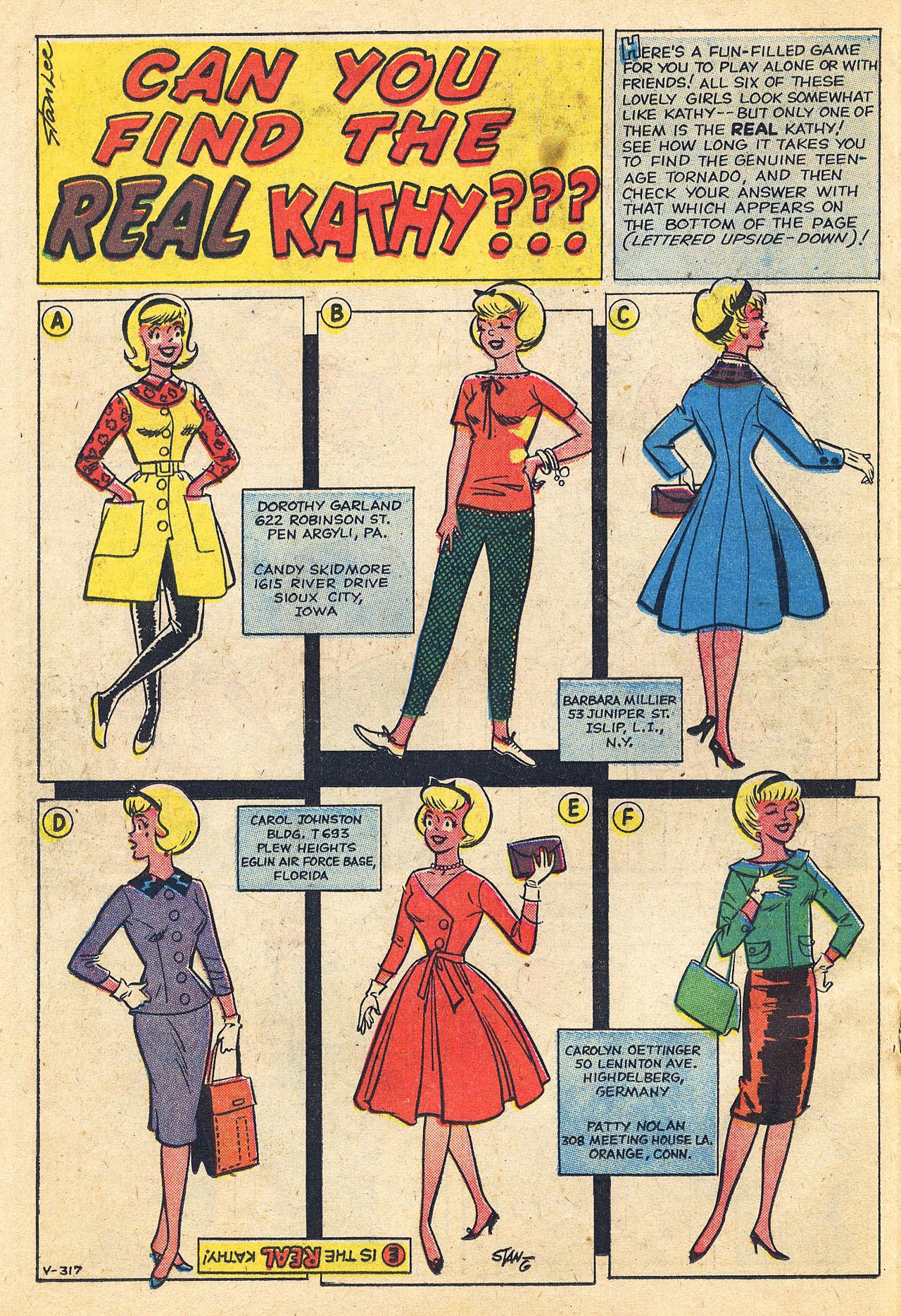 Read online Kathy (1959) comic -  Issue #13 - 18