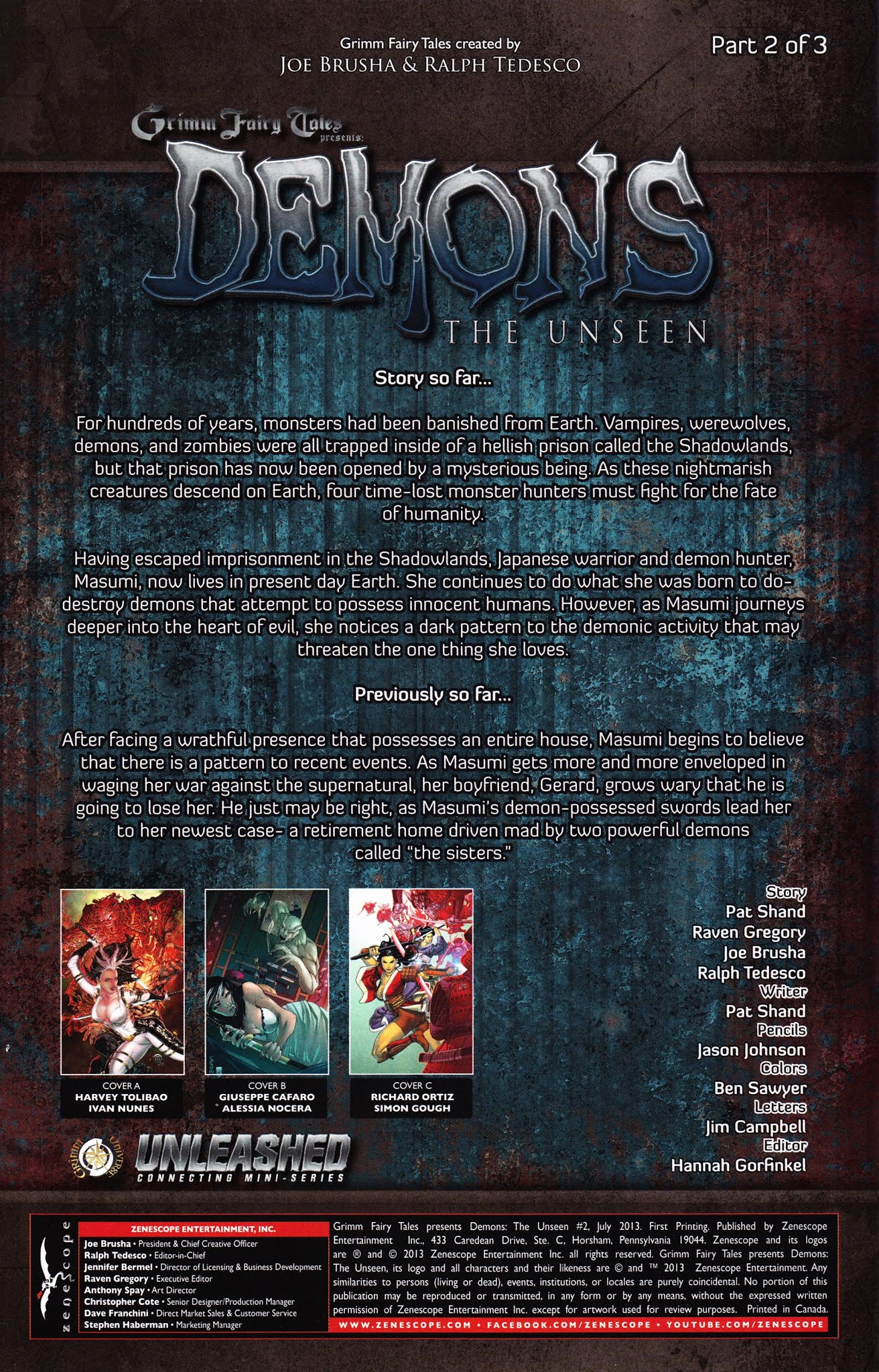 Read online Grimm Fairy Tales presents Demons: The Unseen comic -  Issue #2 - 4