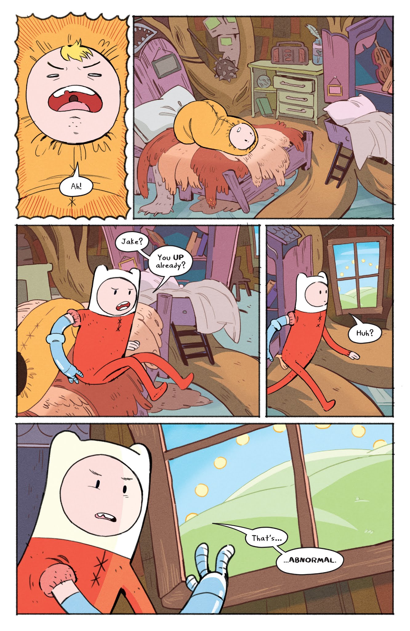 Read online Adventure Time: Beginning of the End comic -  Issue #1 - 4