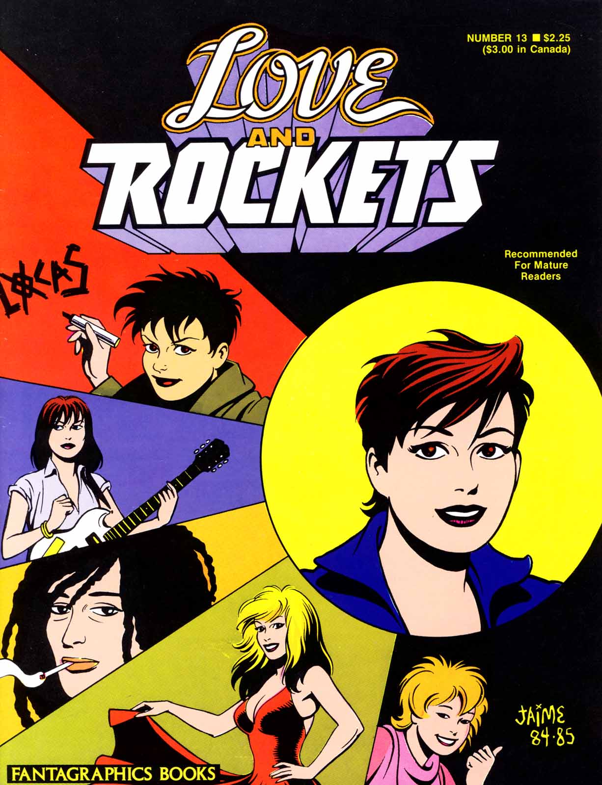 Read online Love and Rockets (1982) comic -  Issue #13 - 1