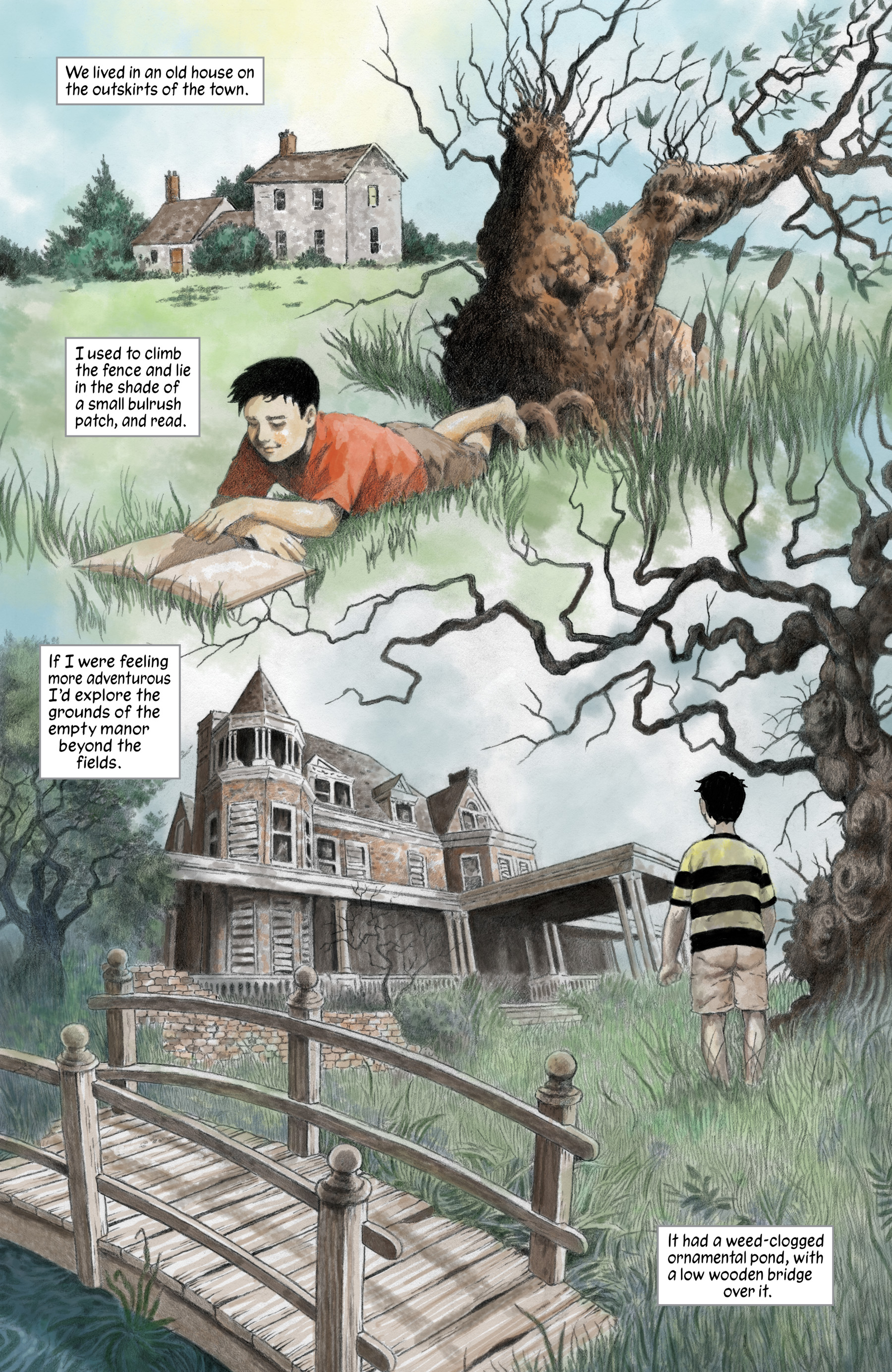 Read online Neil Gaiman's Troll Bridge comic -  Issue # TPB - 7