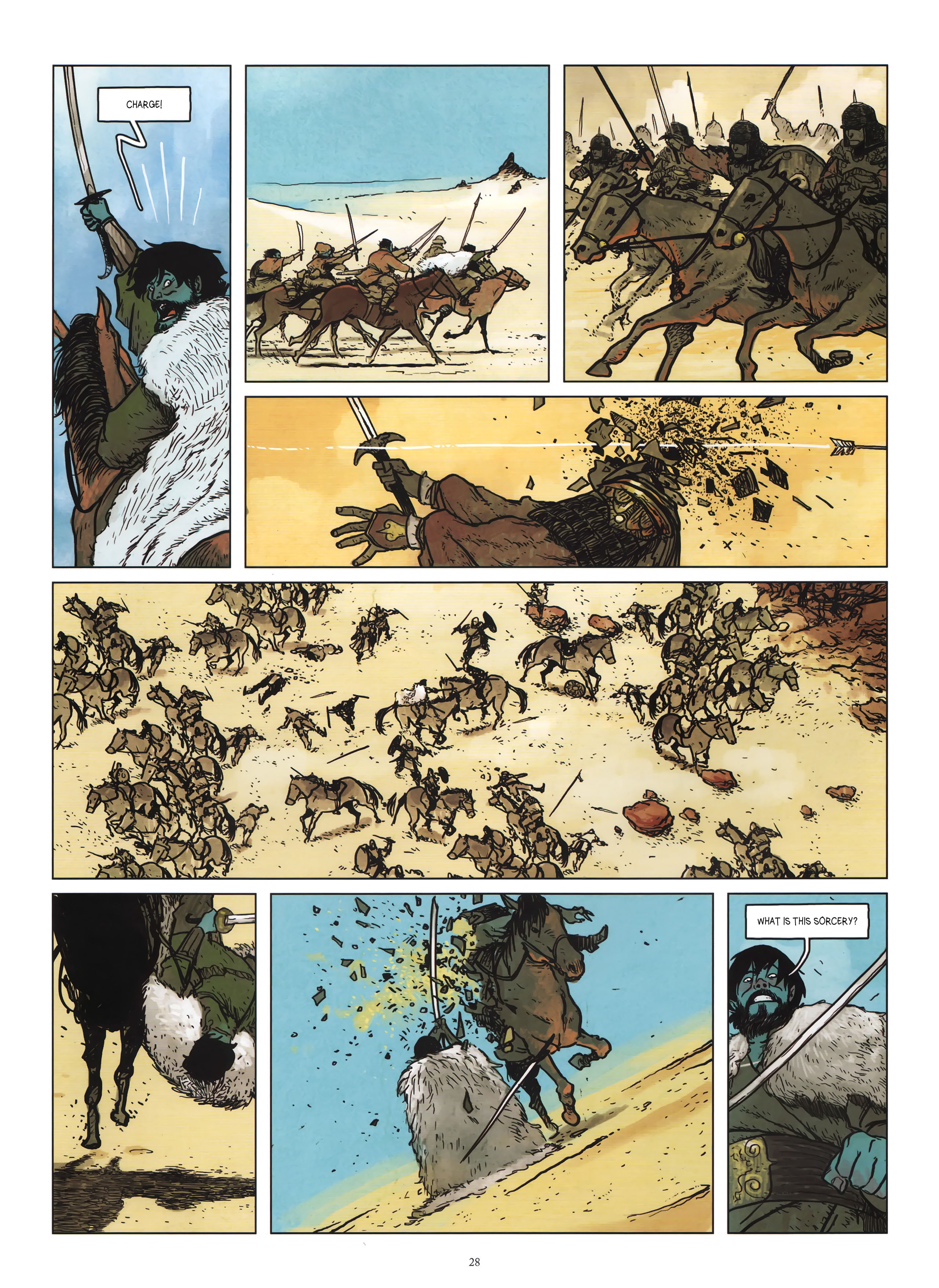 Read online Temujin comic -  Issue #2 - 30