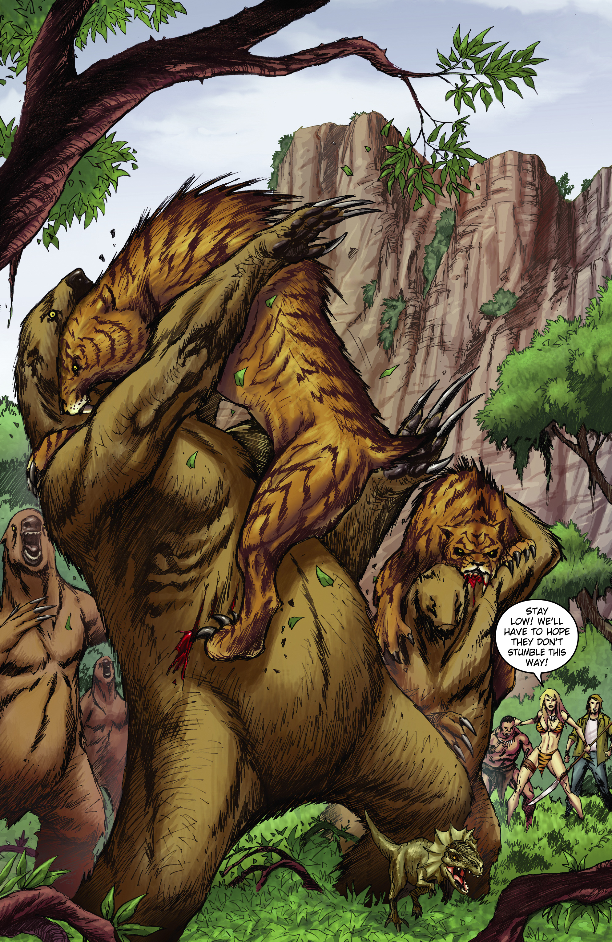 Read online Jungle Girl Season 2 comic -  Issue #1 - 15