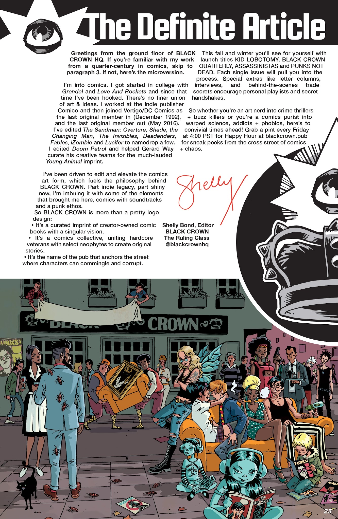 Read online Black Crown Quarterly comic -  Issue #1 - 23