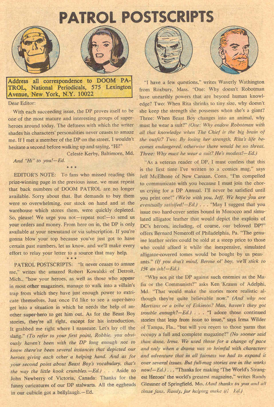 Read online Doom Patrol (1964) comic -  Issue #115 - 17