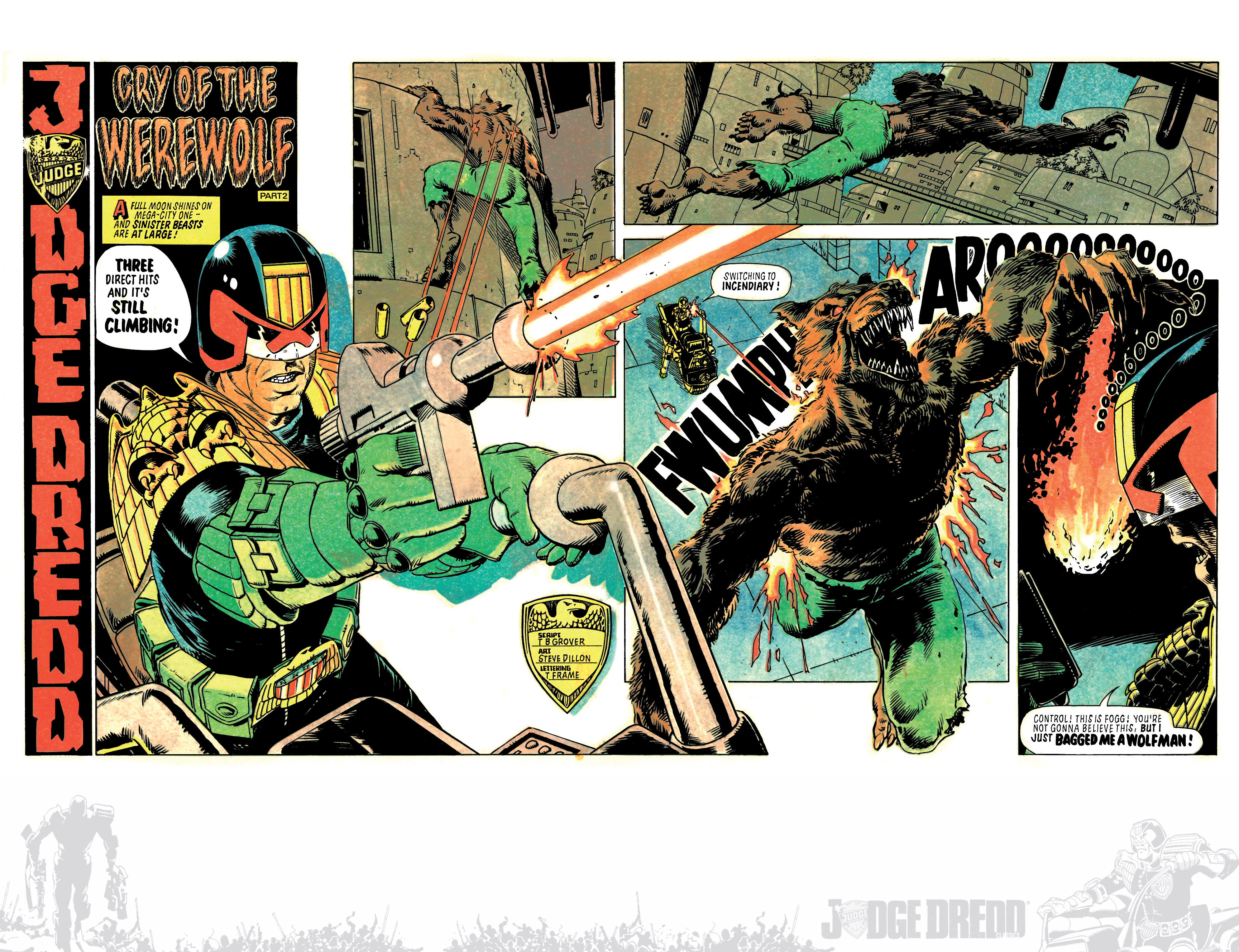 Read online Judge Dredd: Cry of the Werewolf comic -  Issue # Full - 9