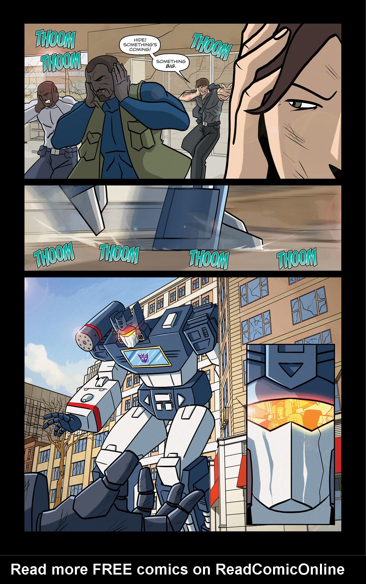 Read online The Transformers: All Hail Megatron comic -  Issue #9 - 21