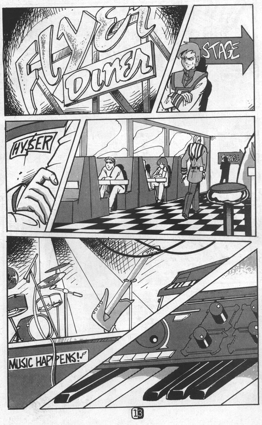 Read online Robotech Academy Blues comic -  Issue #1 - 14