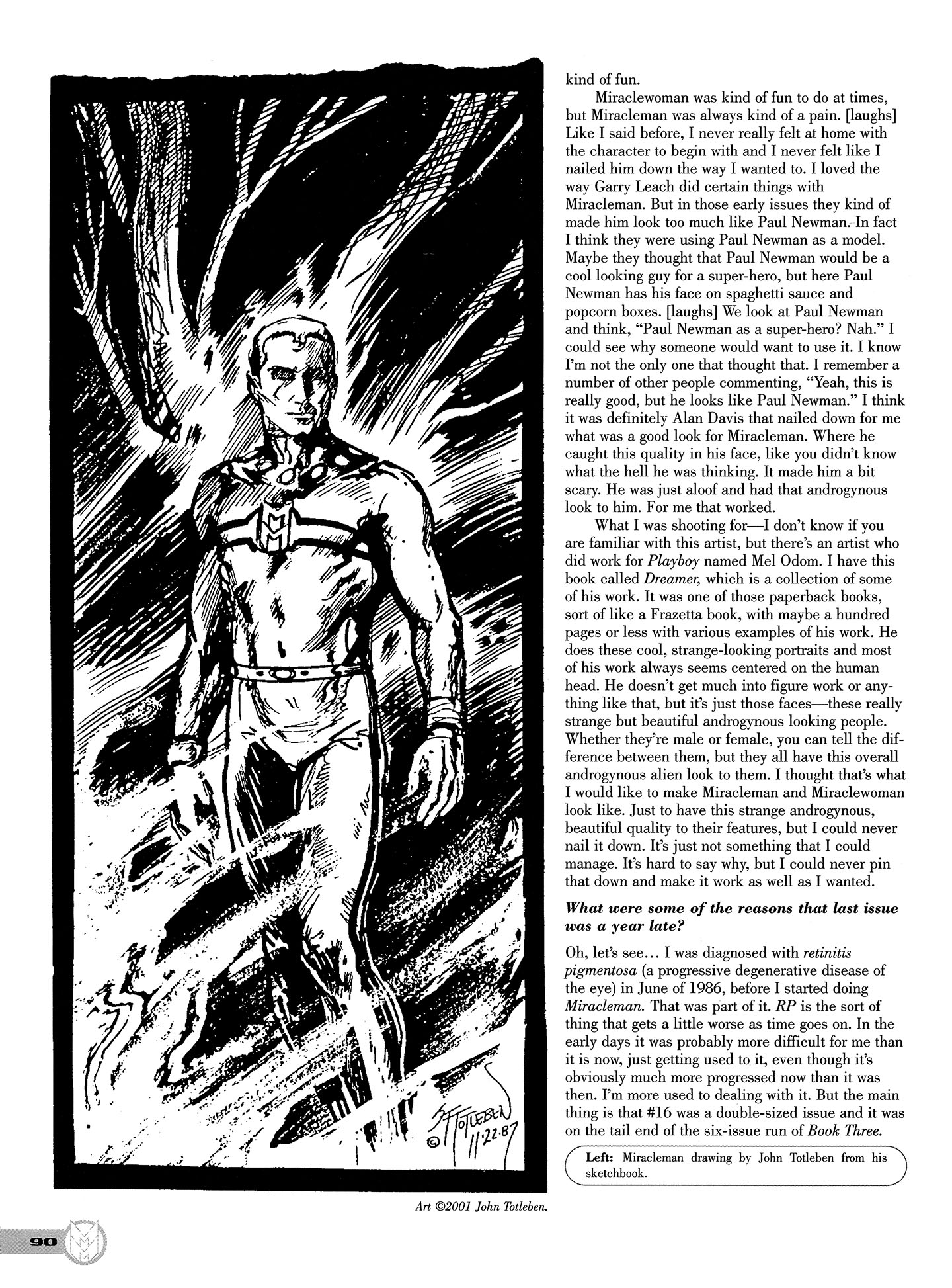 Read online Kimota!: The Miracleman Companion comic -  Issue # Full - 91