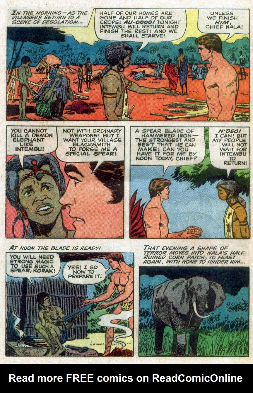 Read online Korak, Son of Tarzan (1964) comic -  Issue #30 - 28