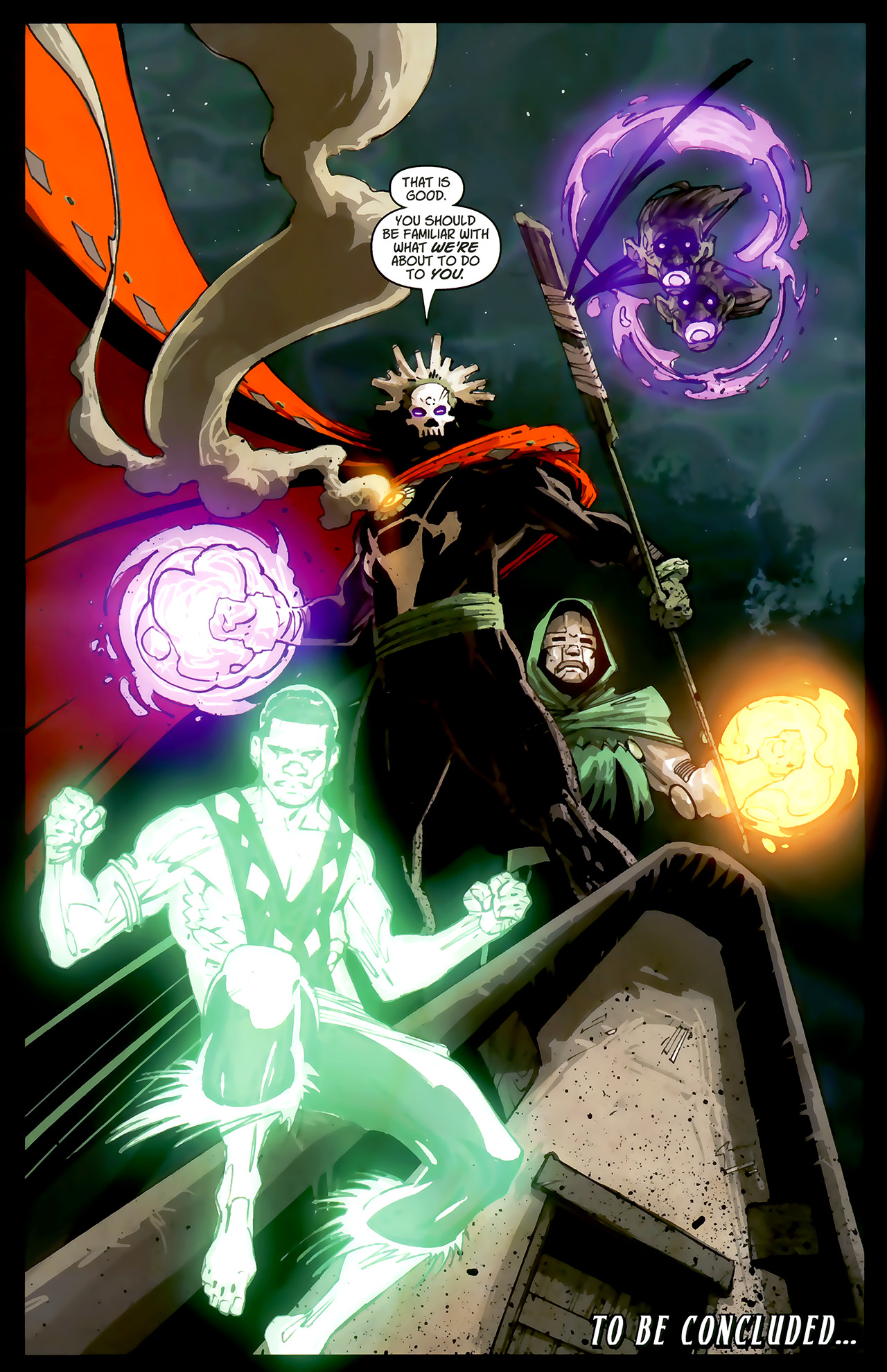 Read online Doctor Voodoo: Avenger of the Supernatural comic -  Issue #4 - 23