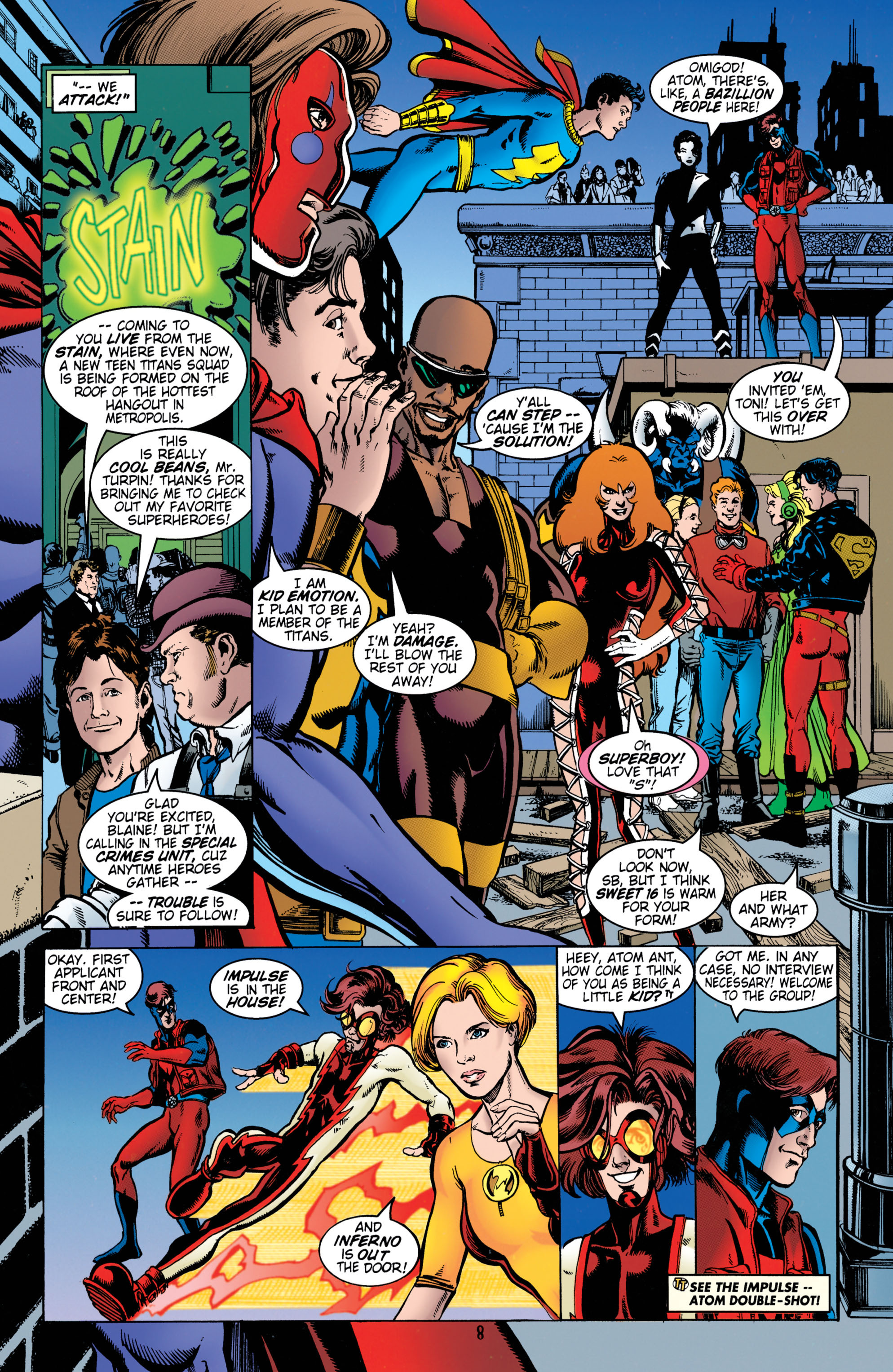 Read online Teen Titans (1996) comic -  Issue #17 - 8