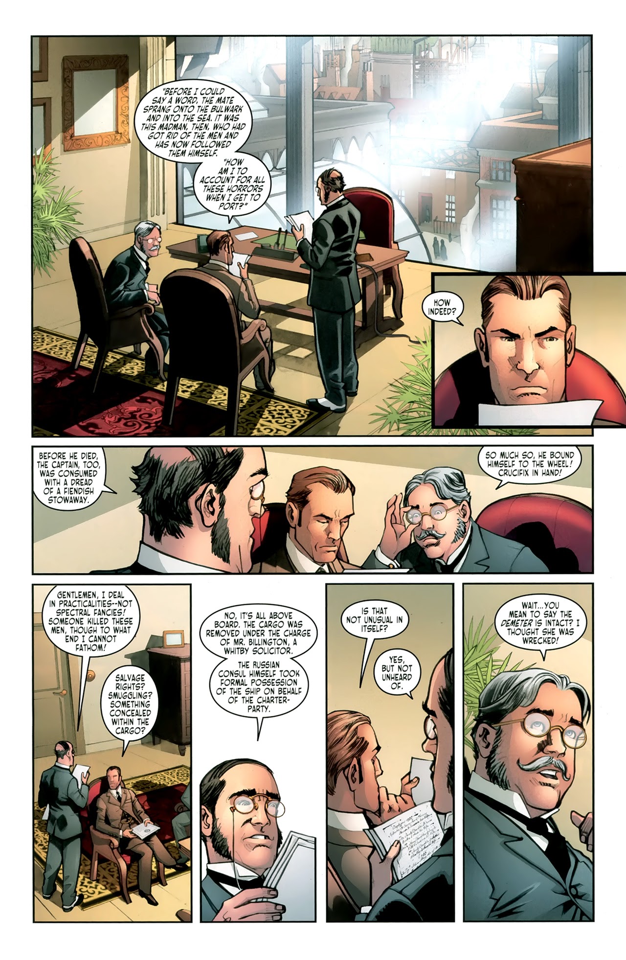 Read online Victorian Undead (2011) comic -  Issue #1 - 12