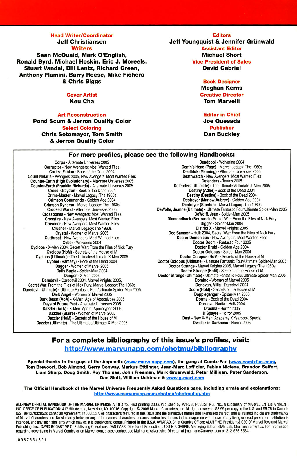 Read online All-New Official Handbook of the Marvel Universe A to Z comic -  Issue #3 - 2