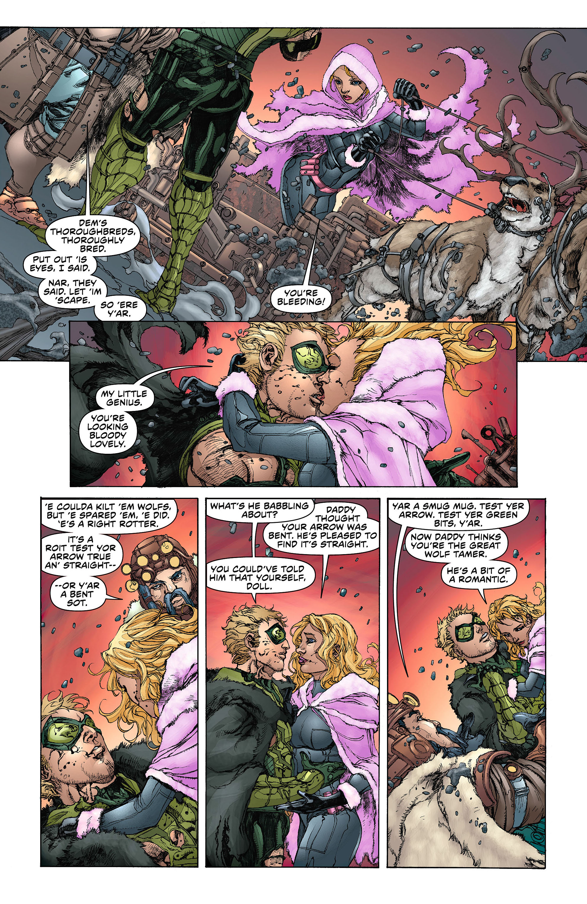 Read online Green Arrow (2011) comic -  Issue #8 - 8