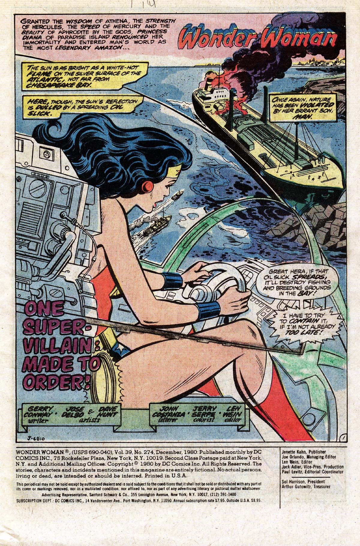 Read online Wonder Woman (1942) comic -  Issue #274 - 2