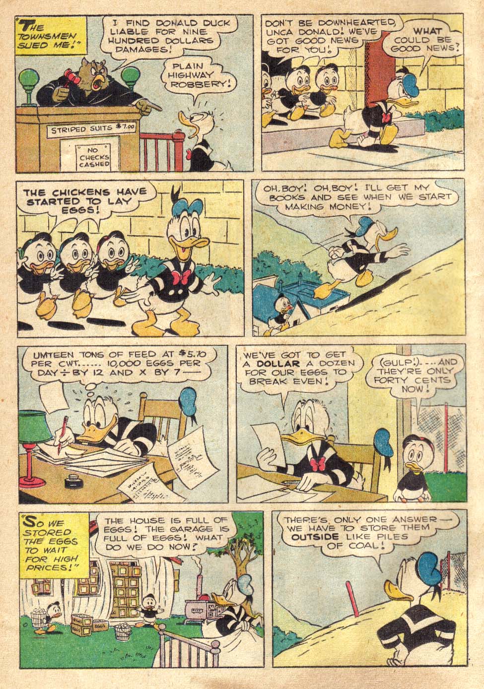Read online Walt Disney's Comics and Stories comic -  Issue #146 - 10