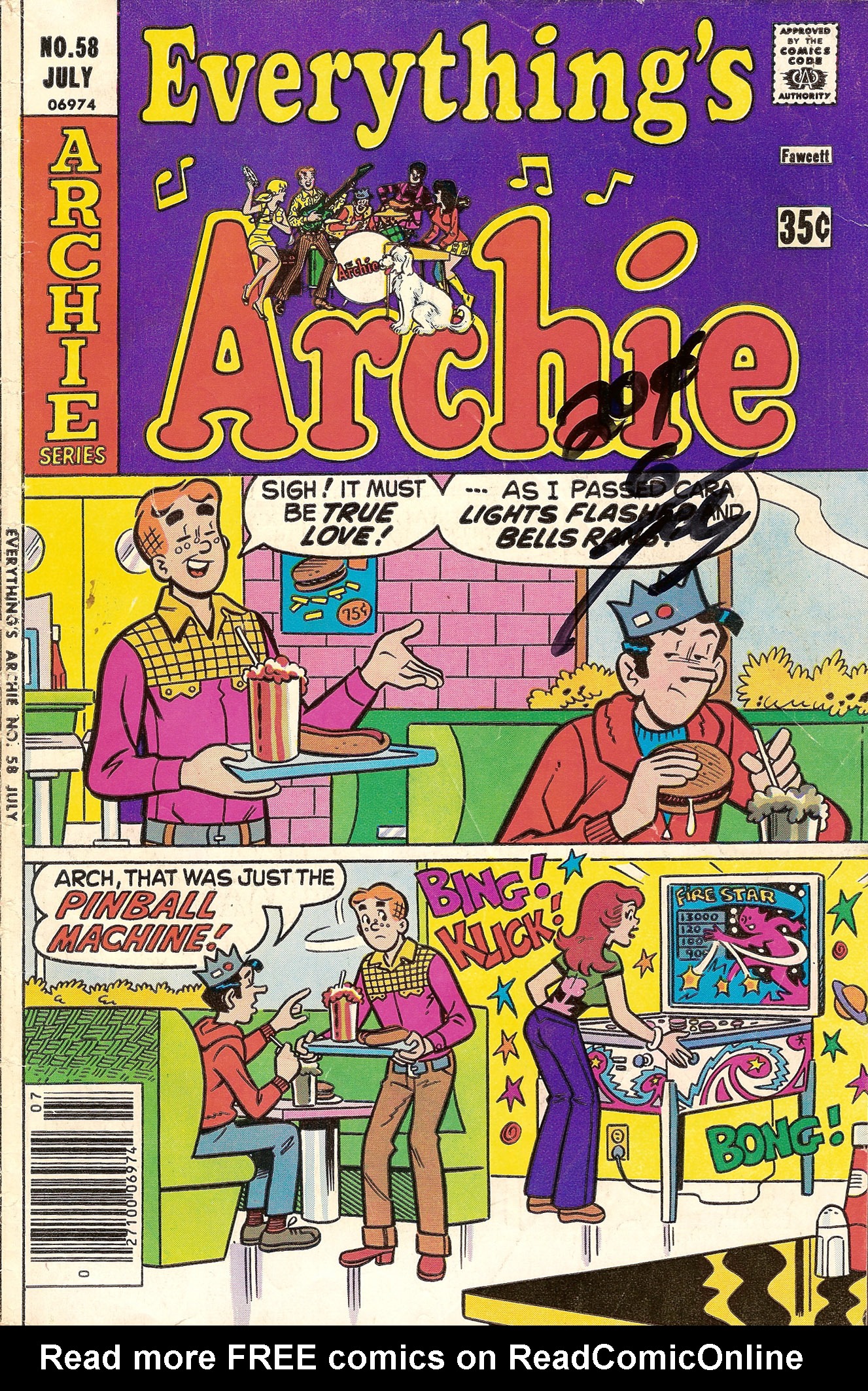 Read online Everything's Archie comic -  Issue #58 - 1