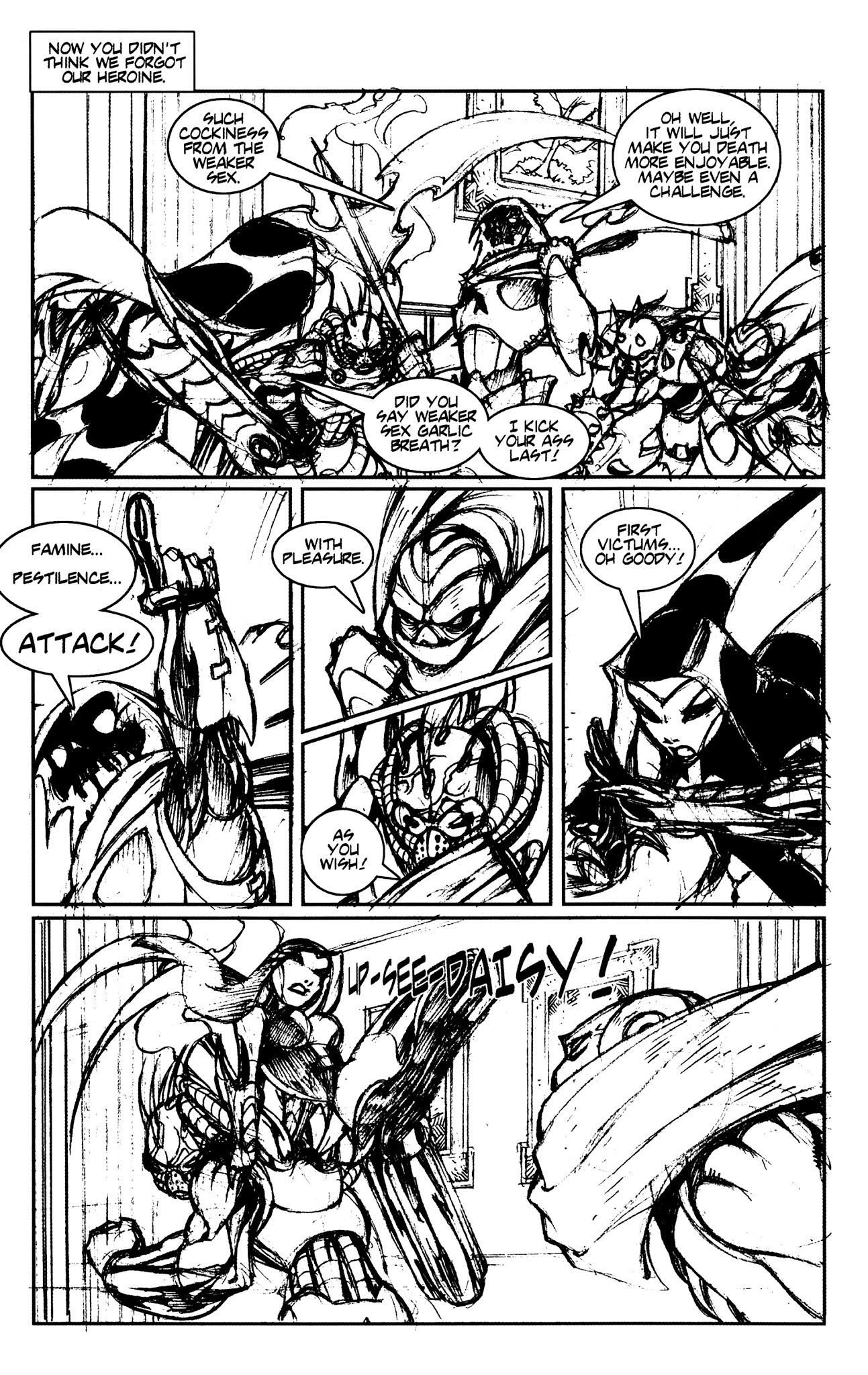 Read online Warrior Nun Areala: Ghosts of the Past comic -  Issue #3 - 11