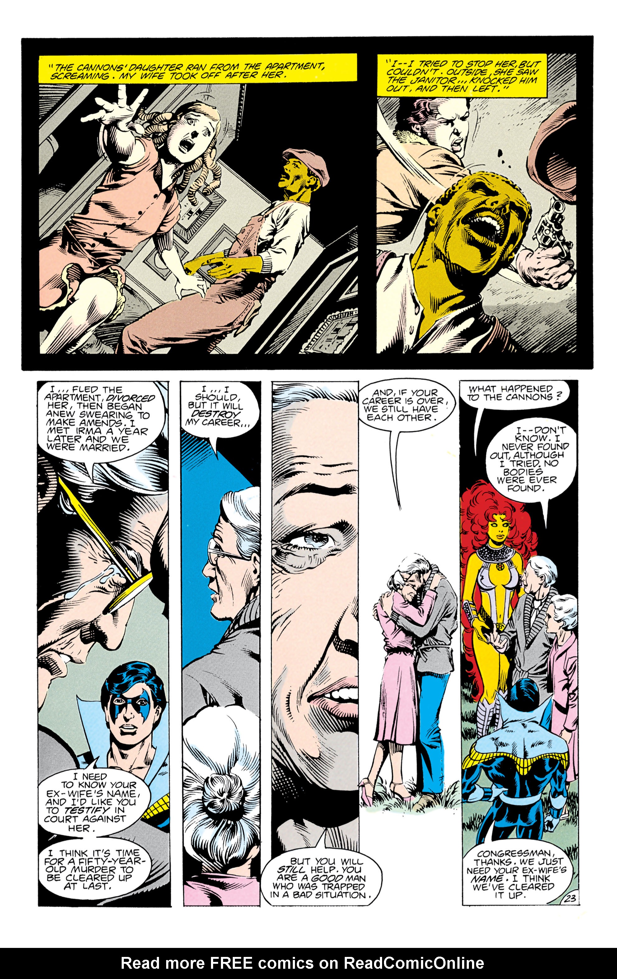 Read online The New Teen Titans (1984) comic -  Issue #12 - 23