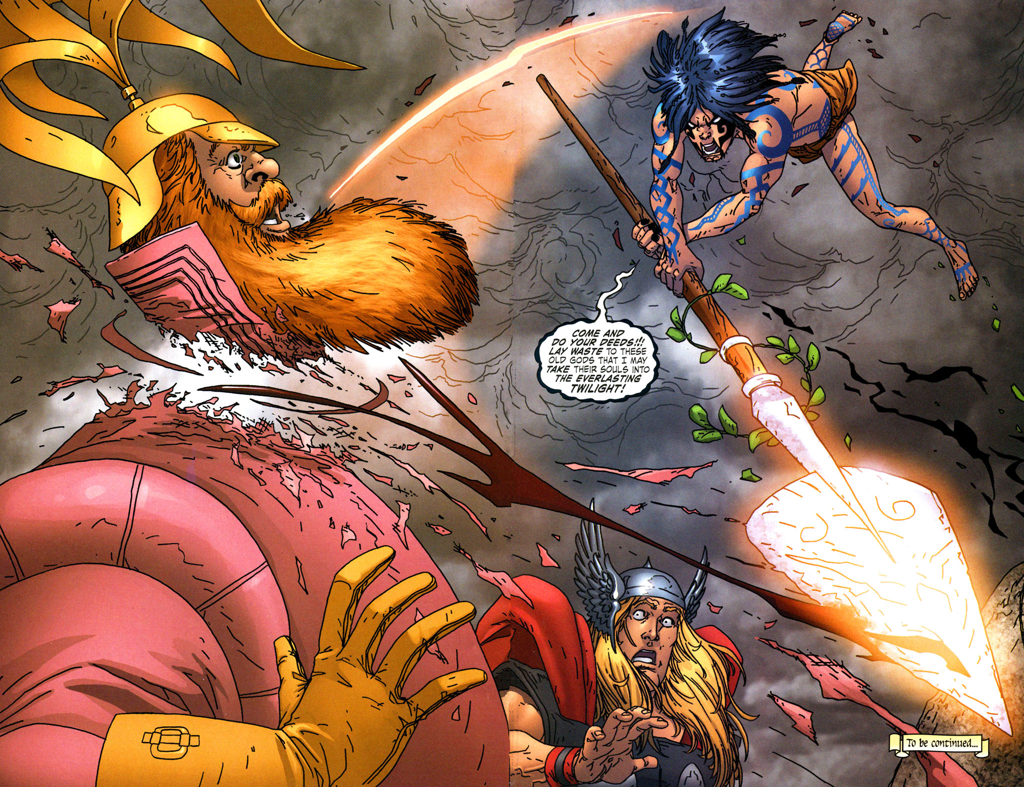 Read online Thor: Blood Oath comic -  Issue #4 - 19