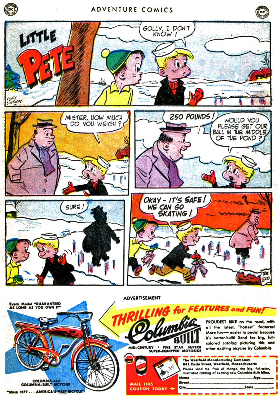 Read online Adventure Comics (1938) comic -  Issue #160 - 33